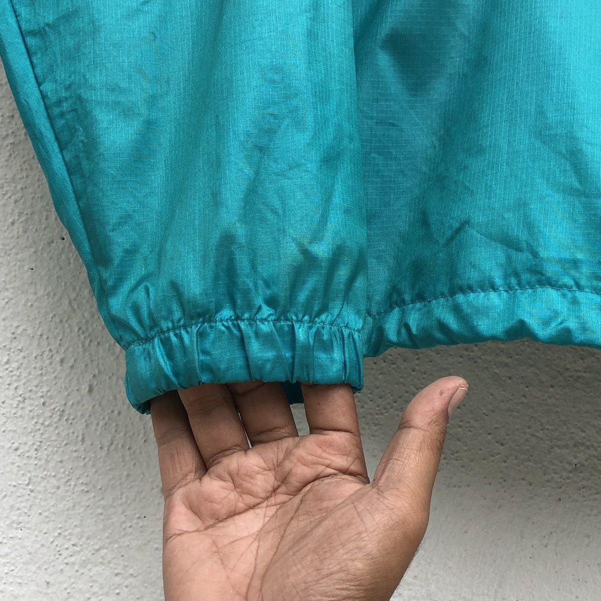 Columbia VTG Columbia Teal Colorblocked Half-Zip Windbreaker Jacket Size US M / EU 48-50 / 2 - 9 Thumbnail