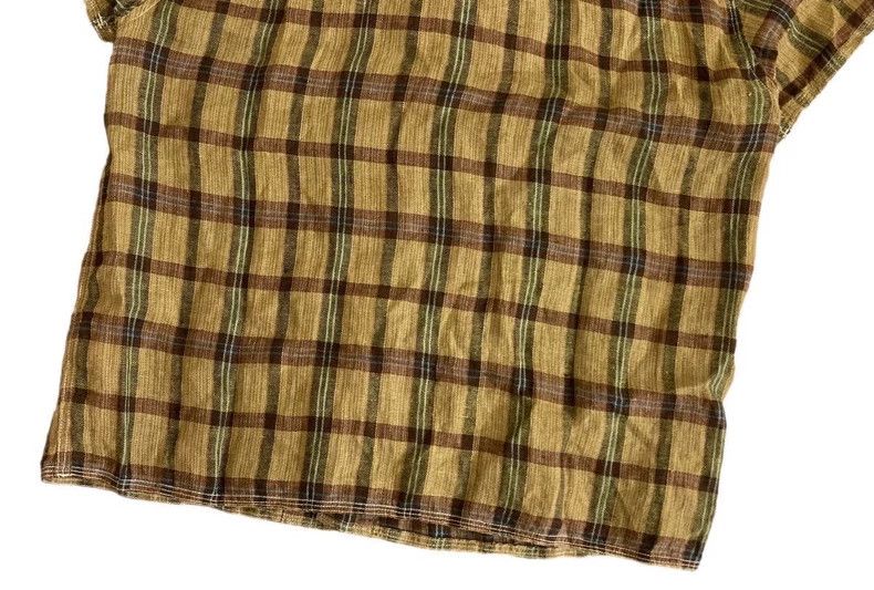 Kapital Kapital Vintage linen plaid short sleeves Size US XS / EU 42 / 0 - 6 Thumbnail