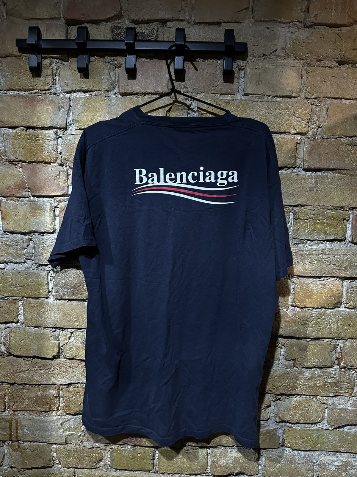 Balenciaga balenciaga campaign tee Size US L / EU 52-54 / 3 - 2 Thumbnail
