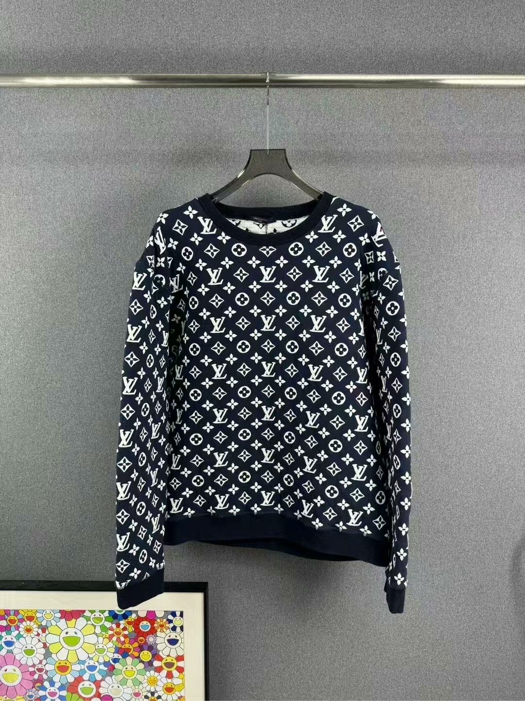 Louis Vuitton louis vuitton logo knit sweatshirt XXL size Size US XXL / EU 58 / 5 - 1 Thumbnail