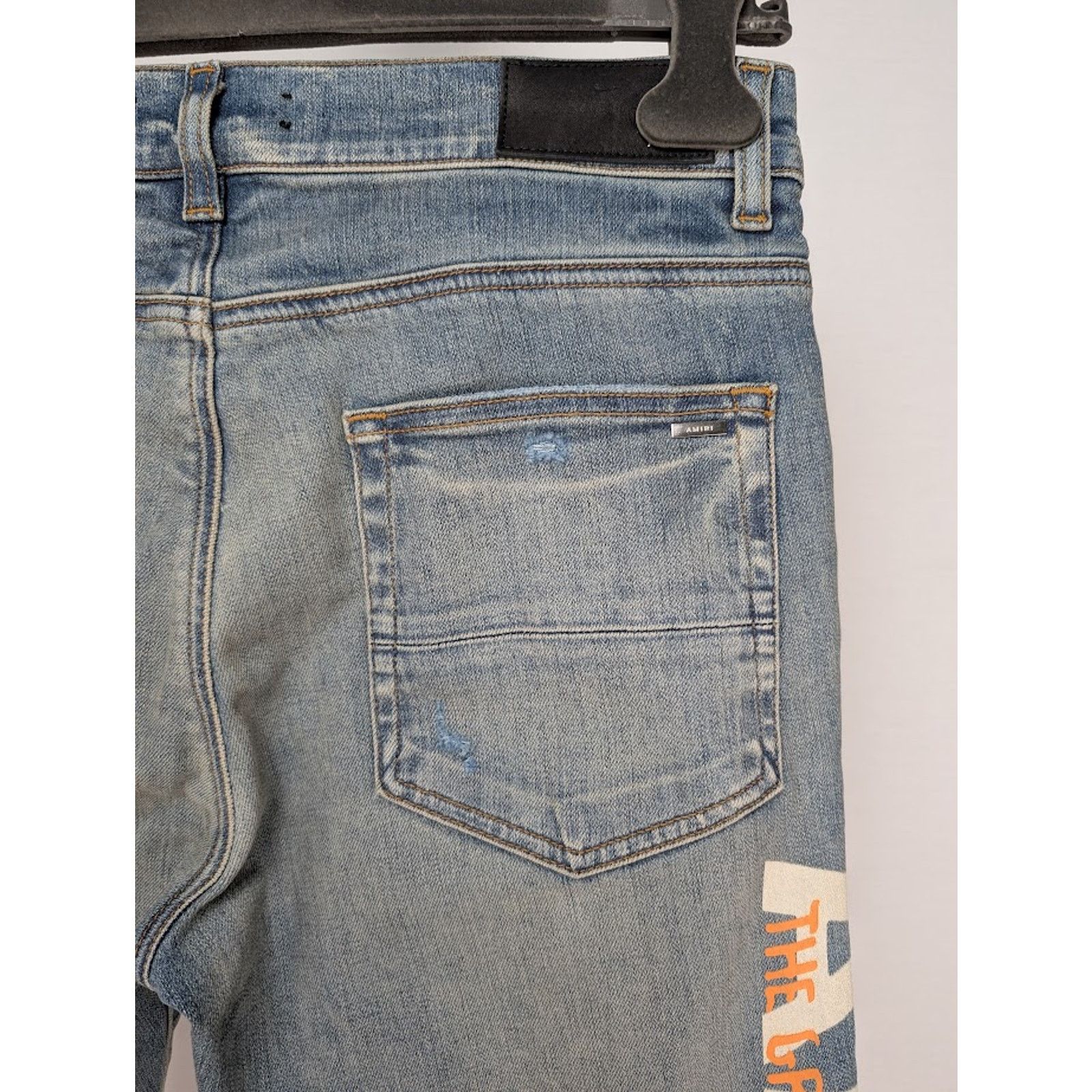 Amiri o1rshd1 TGCW Amiri Jeans in Orange Size US 34 / EU 50 - 18 Thumbnail