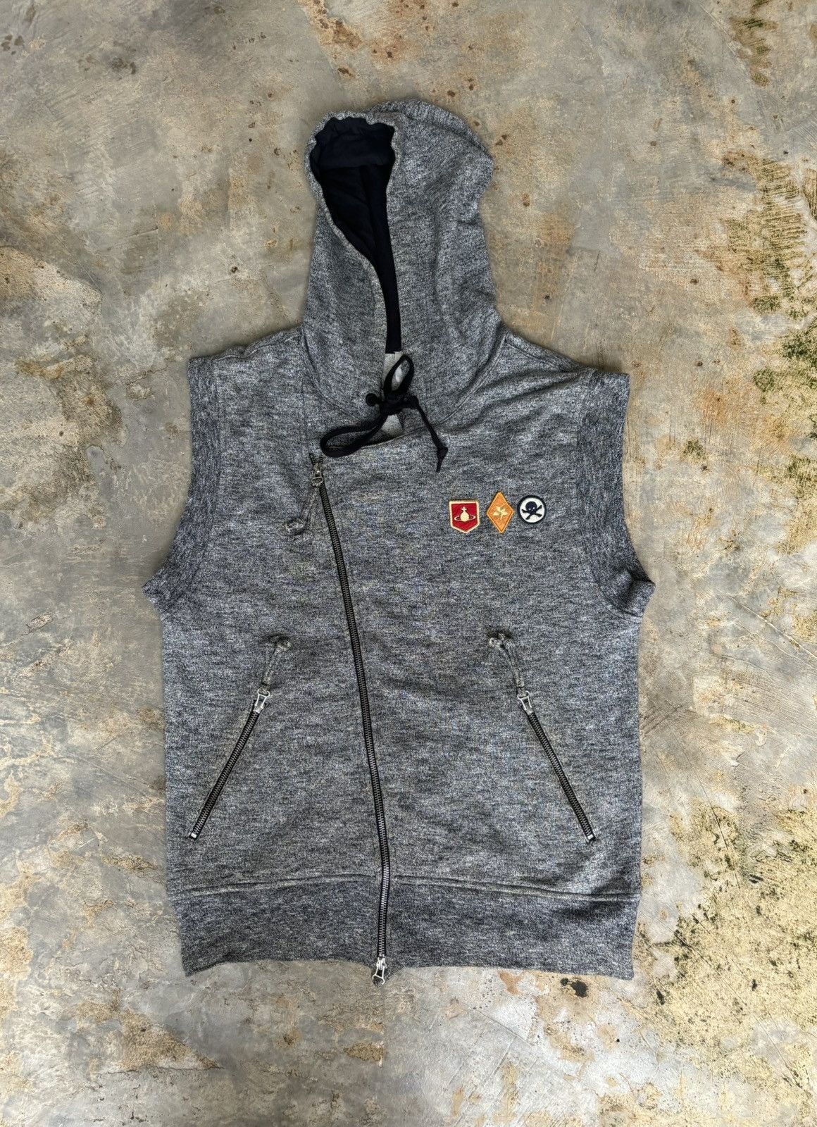 Vivienne Westwood Vivienne Westwood Multi Zipper Vest Hoodie Size US M / EU 48-50 / 2 - 1 Thumbnail