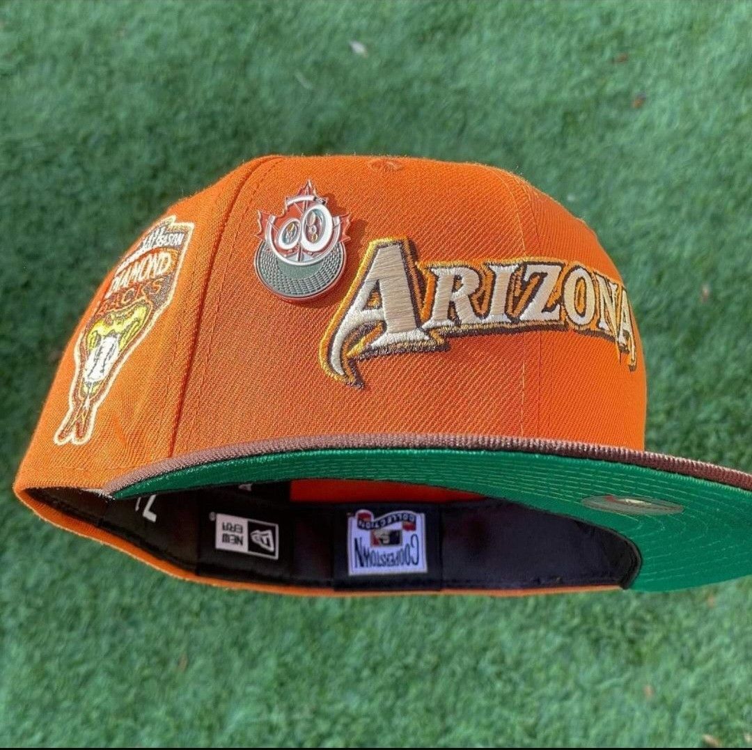 New Era 7 5/8 Burdeens Arizona Diamondbacks Fall Pack Not Hat Club Size ONE SIZE - 9 Thumbnail
