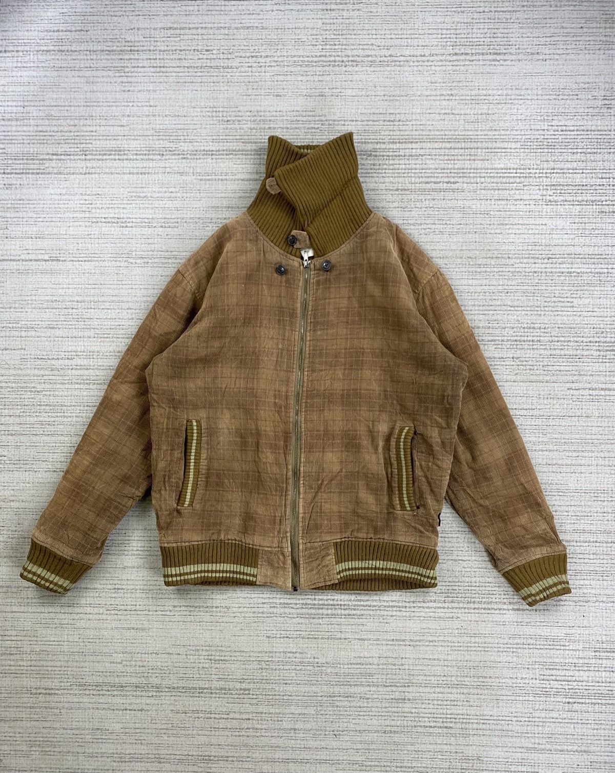 Japanese Brand × Vintage × Woolrich Woolen Mills Vintage Woolrich Checked Zipper Jacket Size US L / EU 52-54 / 3 - 5 Thumbnail