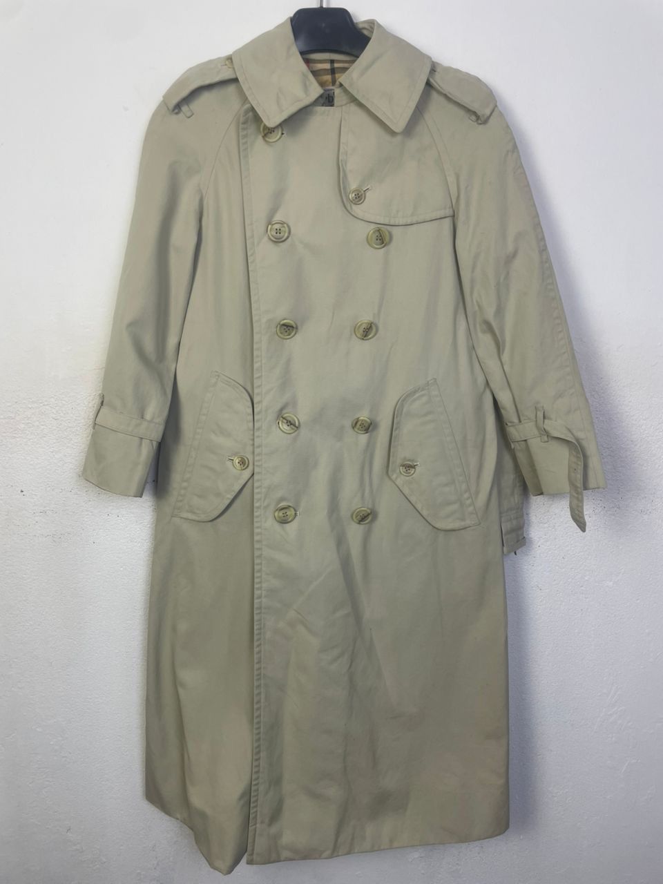 Burberry × Designer × Vintage Vintage Burberry Trench Coat Jacket Size M / US 6-8 / IT 42-44 - 1 Thumbnail