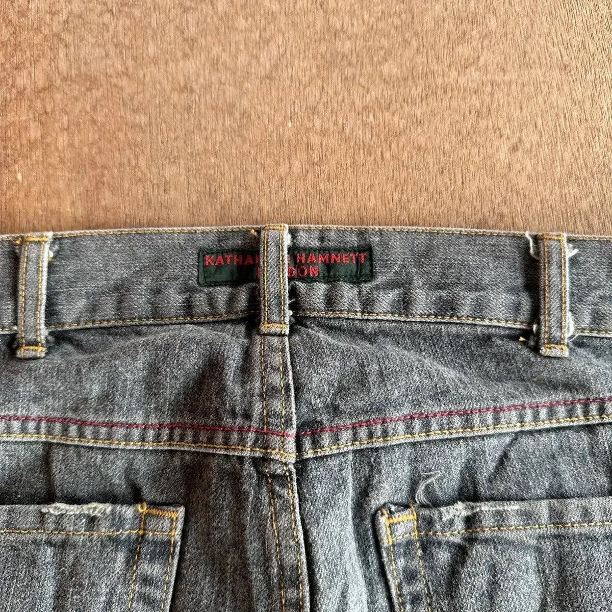 Katharine Hamnett London VTG KATHARINE HAMNETT LONDON JEAN LOOSE FIT DENIM PANTS Size US 31 - 16 Thumbnail