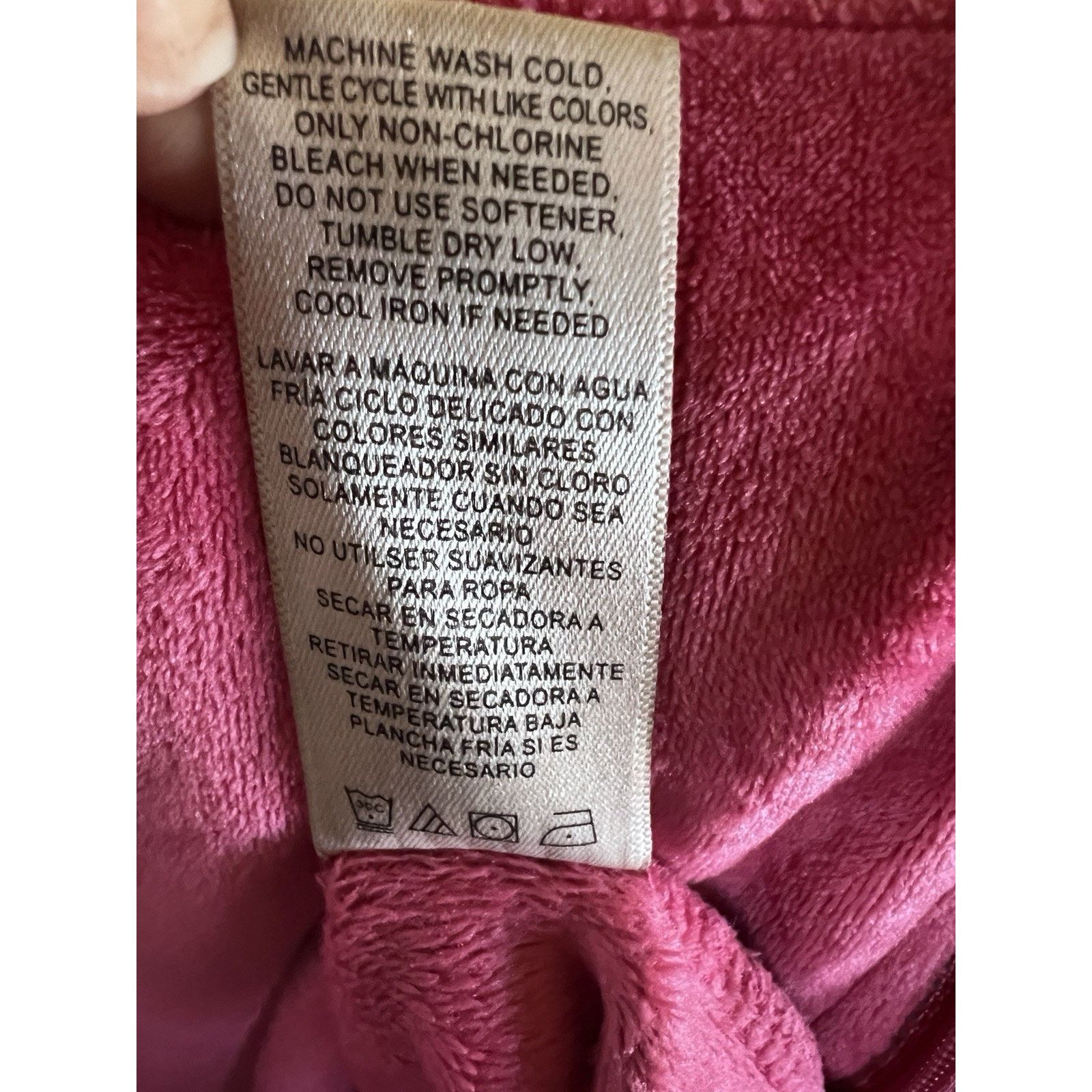Juicy Couture Juicy Couture Vintage Y2K Pink Velour Pullover Shirt Large Size L / US 10 / IT 46 - 12 Thumbnail