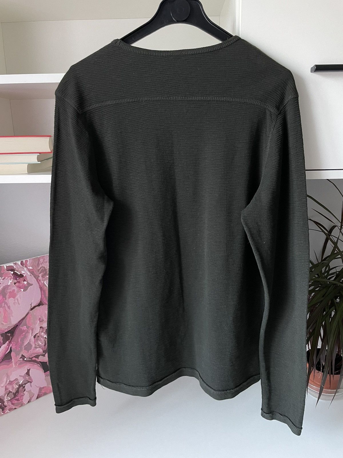 Allsaints Allsaints Luxury Waffle Long Sleeve Sweatshirt Size US S / EU 44-46 / 1 - 6 Thumbnail