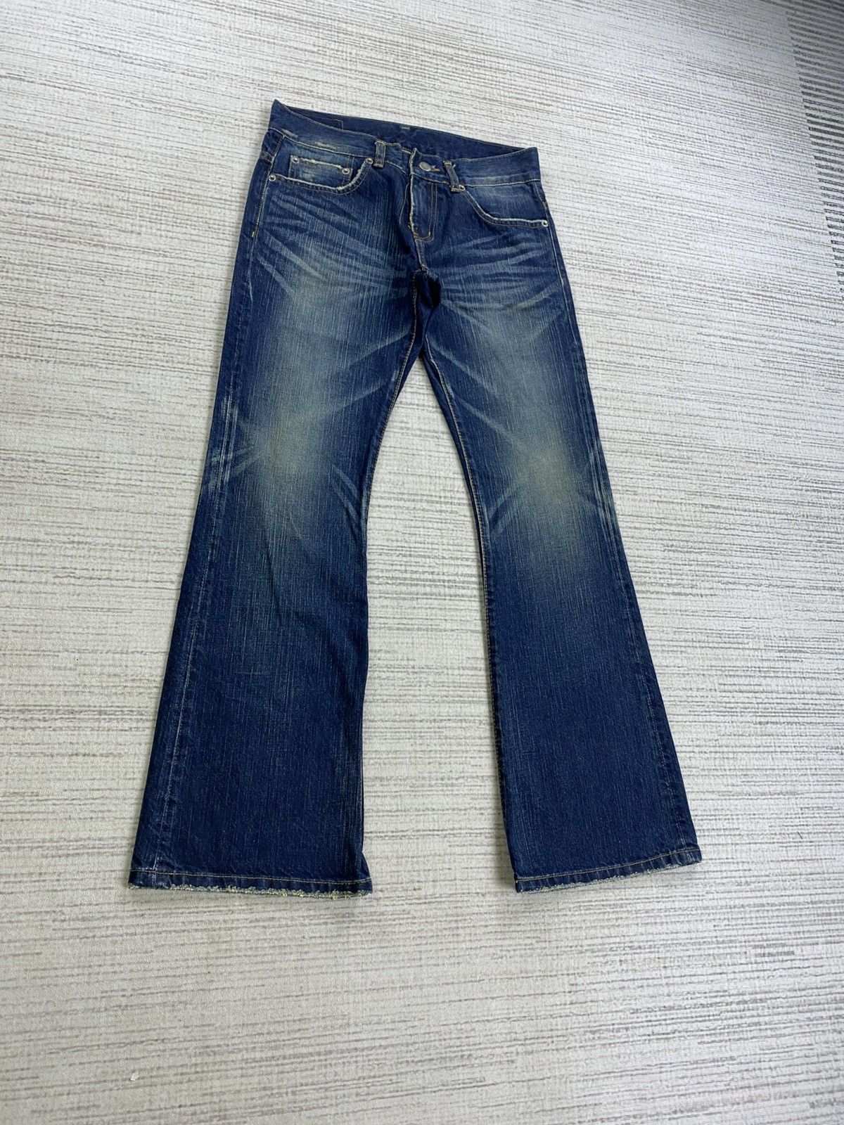 Beauty Beast × Hysteric Glamour × Vintage Vintage Flared Smile Japan Special Design Denim Pants Size US 28 / EU 44 - 3 Thumbnail