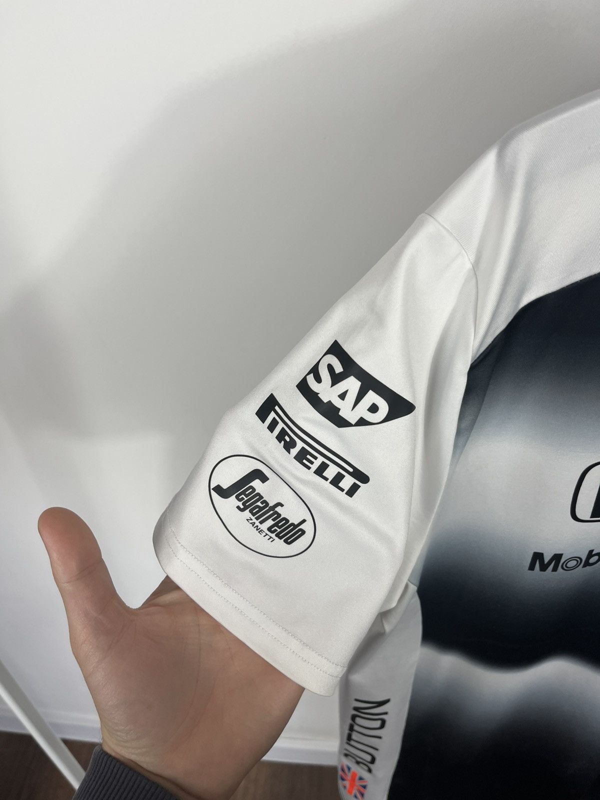 Honda McLaren Honda F1 Team Polo Shirt Racing SAP Mobil1 Size L Size US L / EU 52-54 / 3 - 6 Thumbnail