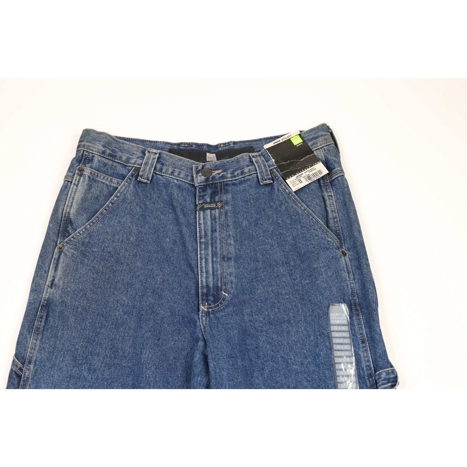 Marithe + Francois Girbaud × Vintage NOS Vintage 90s Marithe Francois Girbaud Baggy Jeans Blue Size US 32 / EU 48 - 2 Thumbnail