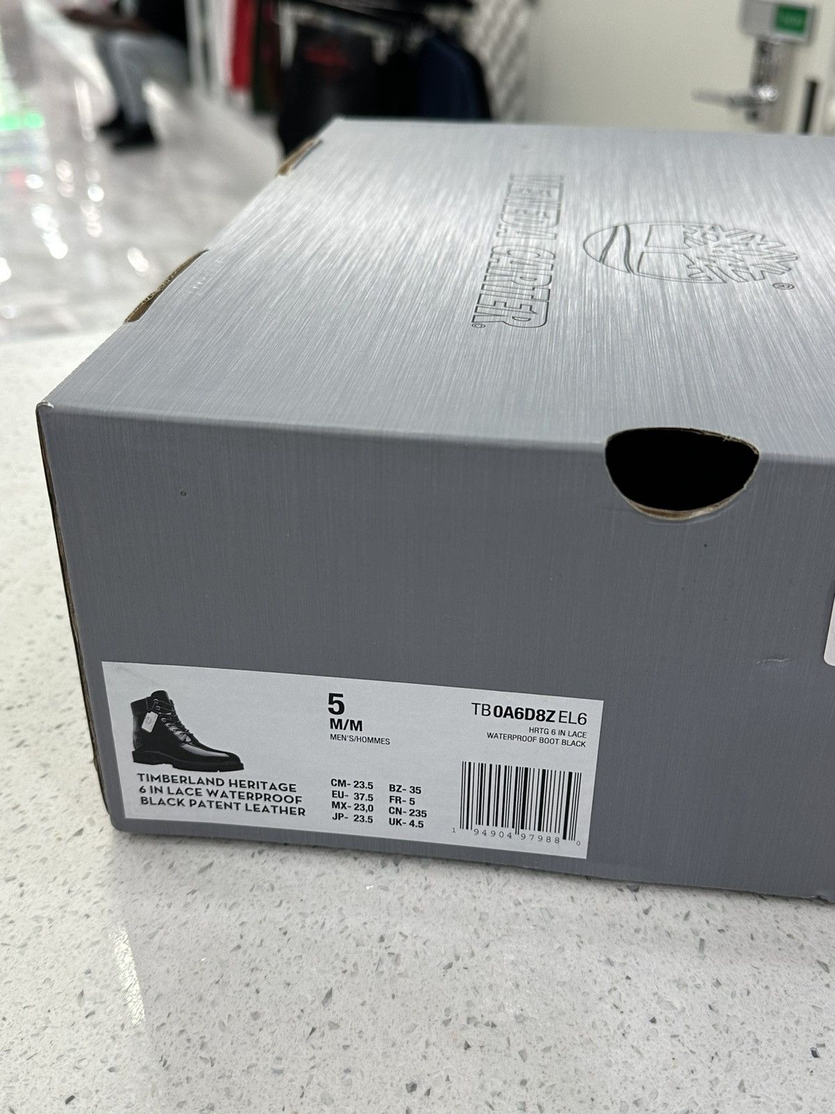 Timberland Veneda Carter Black Patent Timberland Size US 5 / EU 37 - 7 Thumbnail