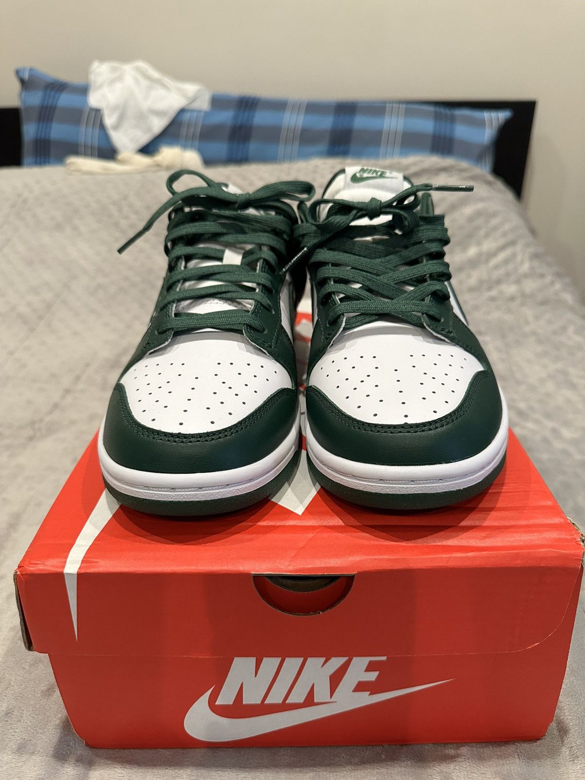 Nike Nike Dunk Low Michigan State Size US 9 / EU 42 - 2 Thumbnail