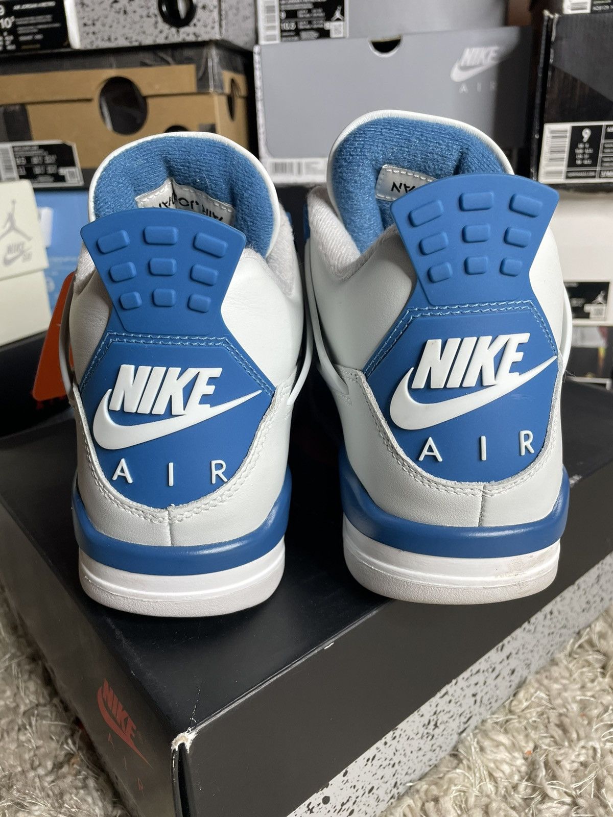 Jordan Brand Jordan 4 military blue Size US 9 / EU 42 - 5 Thumbnail