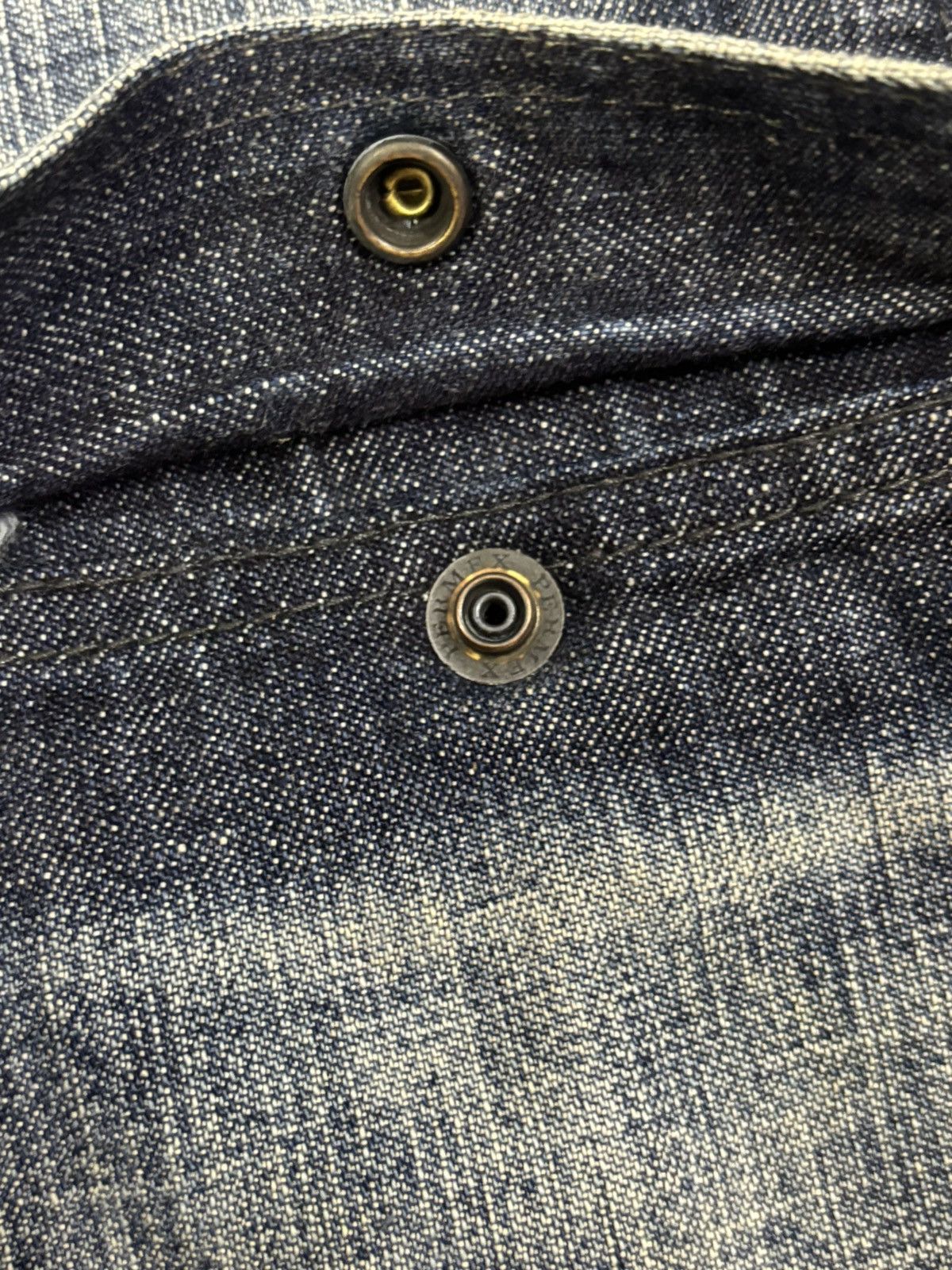 1017 ALYX 9SM Vintage Japanese Brand Faded Whiskers Bush Pants Denim Size US 29 - 6 Thumbnail