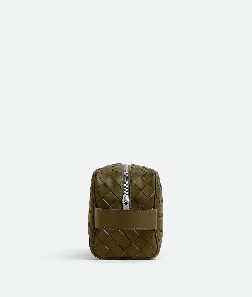 Bottega Veneta o1lf3ng10525 Size: OS / Intrecciato Travel Pouch in Mud Size ONE SIZE - 2 Thumbnail
