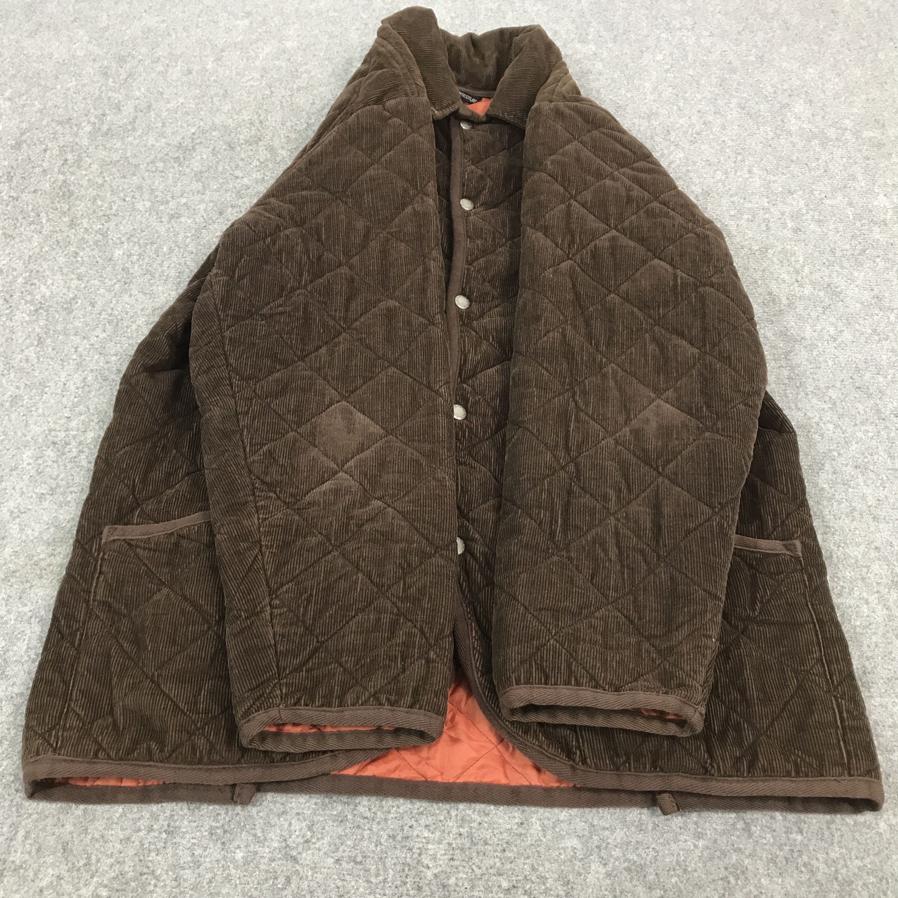 Japanese Brand × Mackintosh MACKINTOSH BROWN SNAP BUTTON JACKET Size US L / EU 52-54 / 3 - 8 Thumbnail