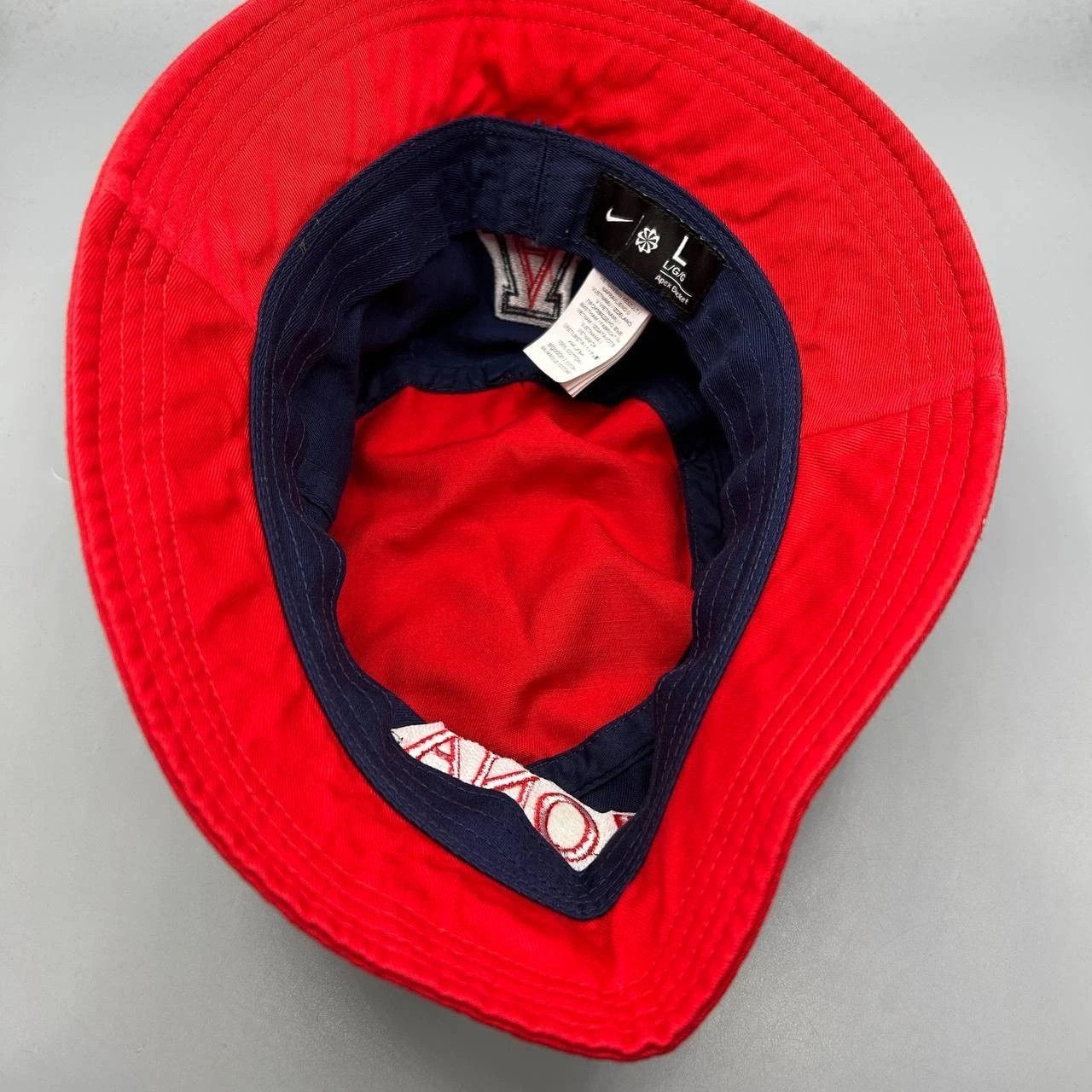 Nike Arizona Wildcats x Nike Hat Men Embroidered Bucket Cotton L Size ONE SIZE - 4 Thumbnail