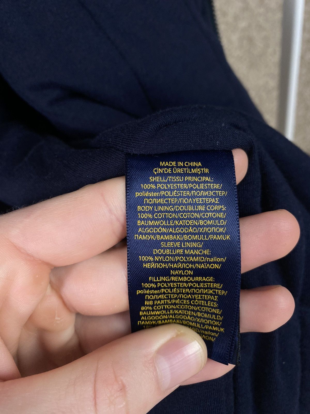 Vintage 90s Polo Ralph Lauren Jacket With Concealed Hood Size US L / EU 52-54 / 3 - 6 Thumbnail