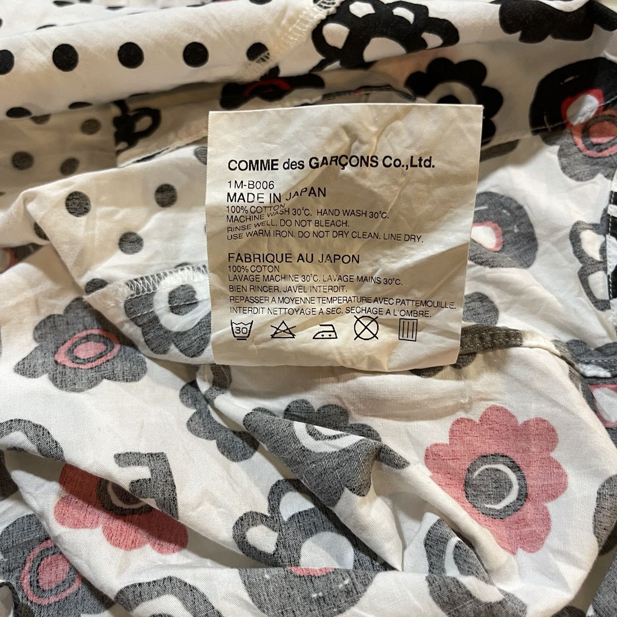 Comme des Garcons × Comme des Garcons Black COMME DES GARCONS BLACK Button-up shirt polka dot Size S / US 4 / IT 40 - 6 Thumbnail
