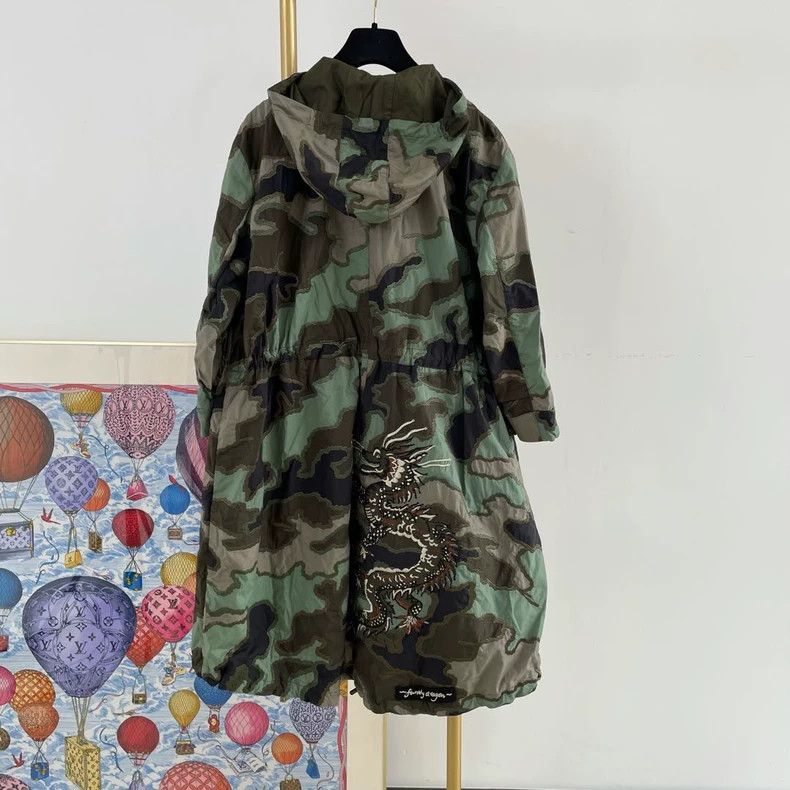 Valentino Valentino Camouflage embroidered jacket Size S / US 4 / IT 40 - 2 Thumbnail