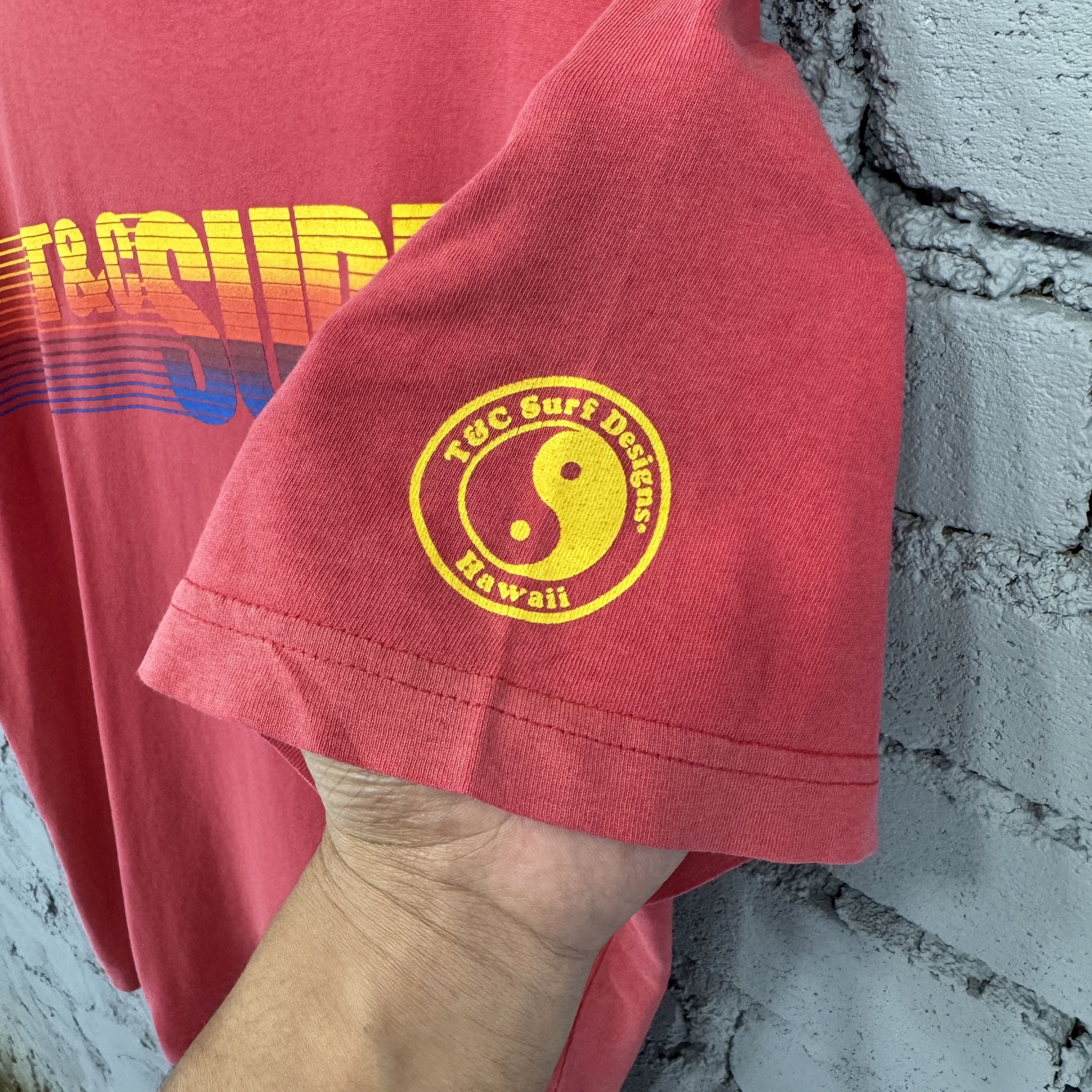 Vintage Vintage T&C Surf Designs Promo Sunfaded Tshirt Size US XL / EU 56 / 4 - 7 Thumbnail