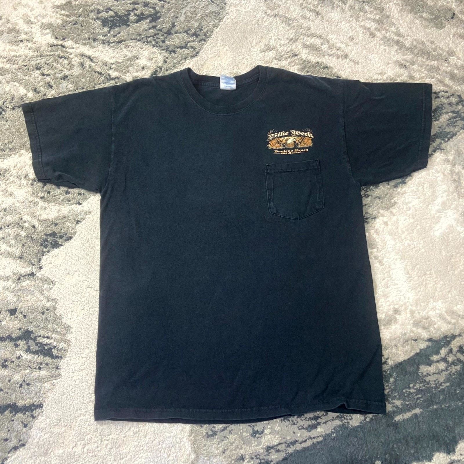Gildan Vintage Y2K Grunge sz L Bike Week Daytona Beach Motorcycle Size US L / EU 52-54 / 3 - 2 Thumbnail