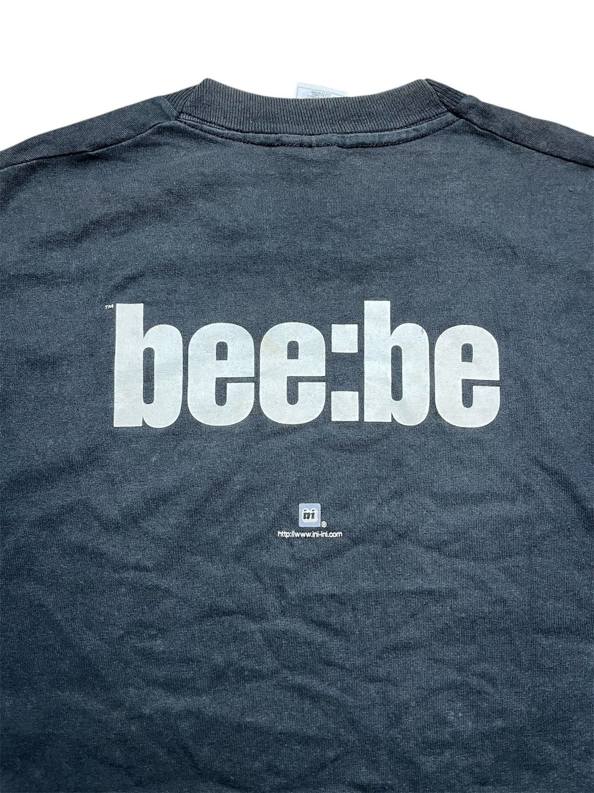 Band Tees Vtg The Husking Bee punk band AS LARGE AS LIFE black t shirt Size US M / EU 48-50 / 2 - 4 Thumbnail