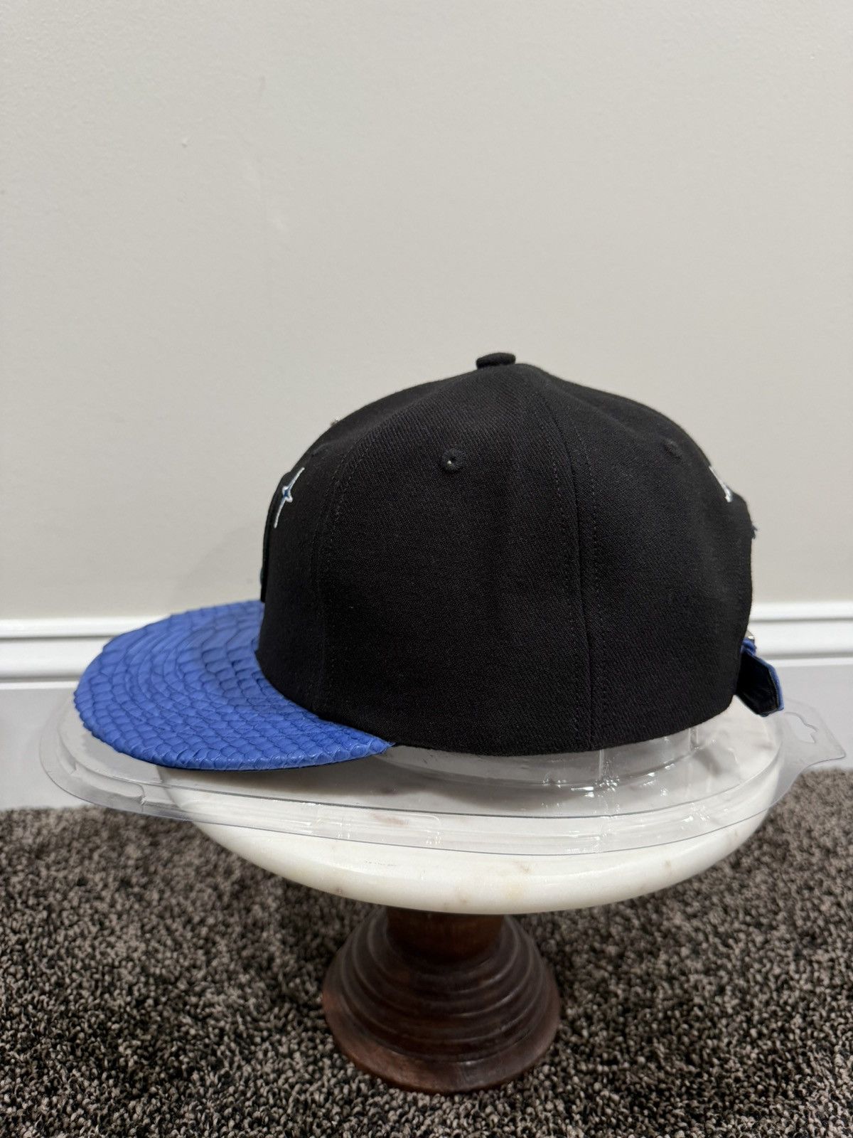 Just Don Just Don x Pepsi x RSVP Gallery Blue Python Black Hat Size ONE SIZE - 4 Thumbnail