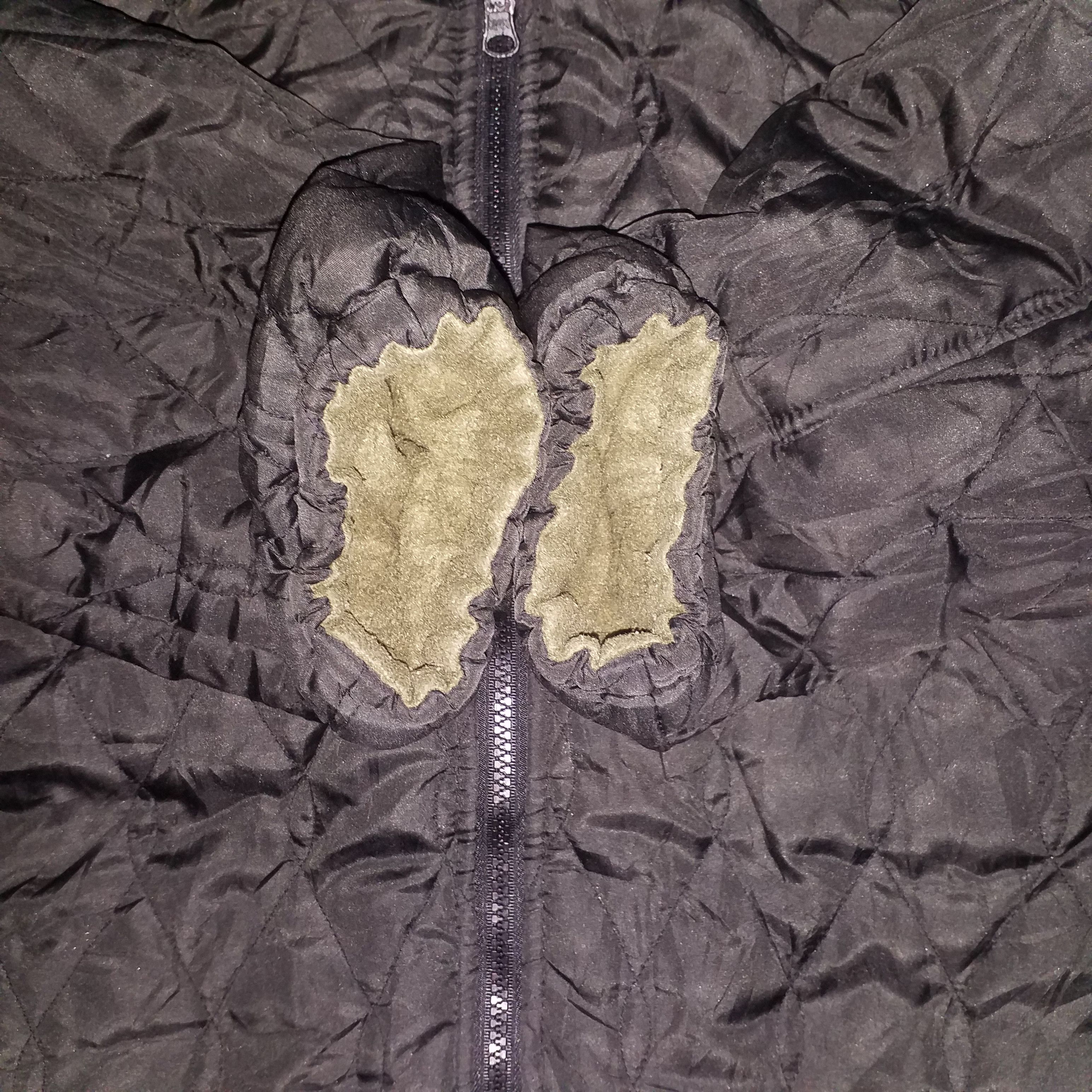 Other QUILTED POLYSTER LIGHT JACKET HOODIE FULL ZIPPER Size US XXL / EU 58 / 5 - 4 Thumbnail