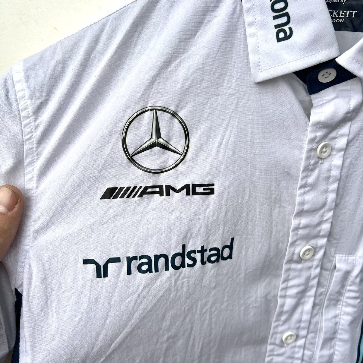 Hackett Vintage Mercedes Benz Williams Martini Racing Shirt Size US M / EU 48-50 / 2 - 4 Thumbnail