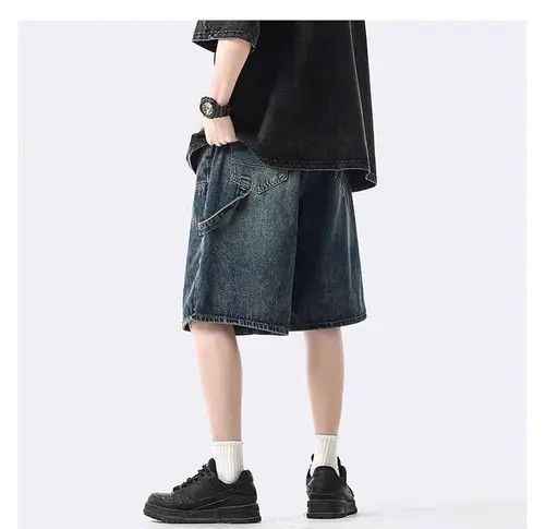 Japanese Brand MitsuokBlue High Street Vintage Loose Fit Denim Shorts Size US 32 / EU 48 - 1 Thumbnail