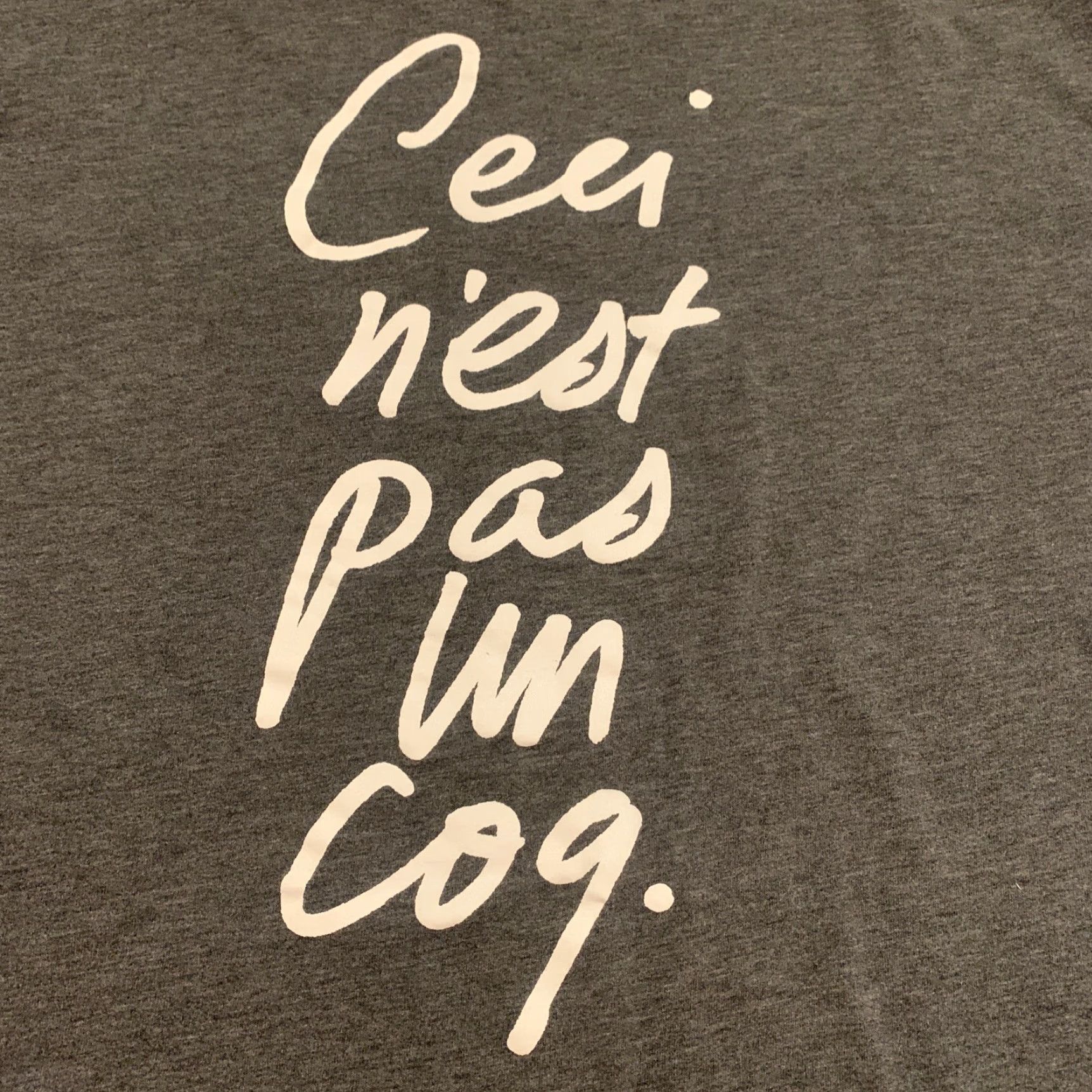 Nike Nike LIMITED EDITION 'CECI N'EST PAS UN COQ' T-SHIRT GREY Size L Men Size US L / EU 52-54 / 3 - 2 Thumbnail