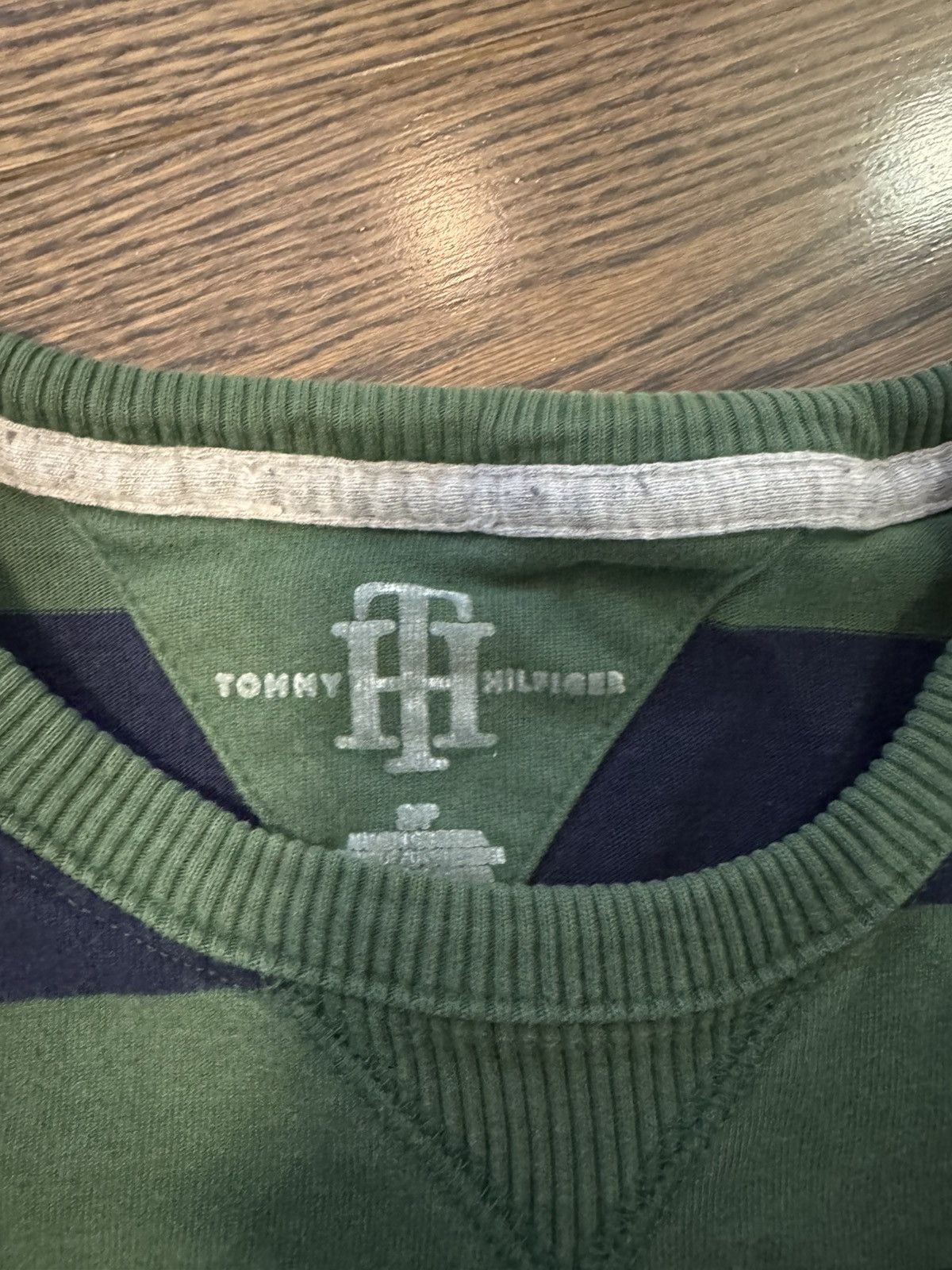 Tommy Hilfiger RARE VINTAGE TOMMY HILFIGER STRIPED SWEATER Size US S / EU 44-46 / 1 - 3 Thumbnail