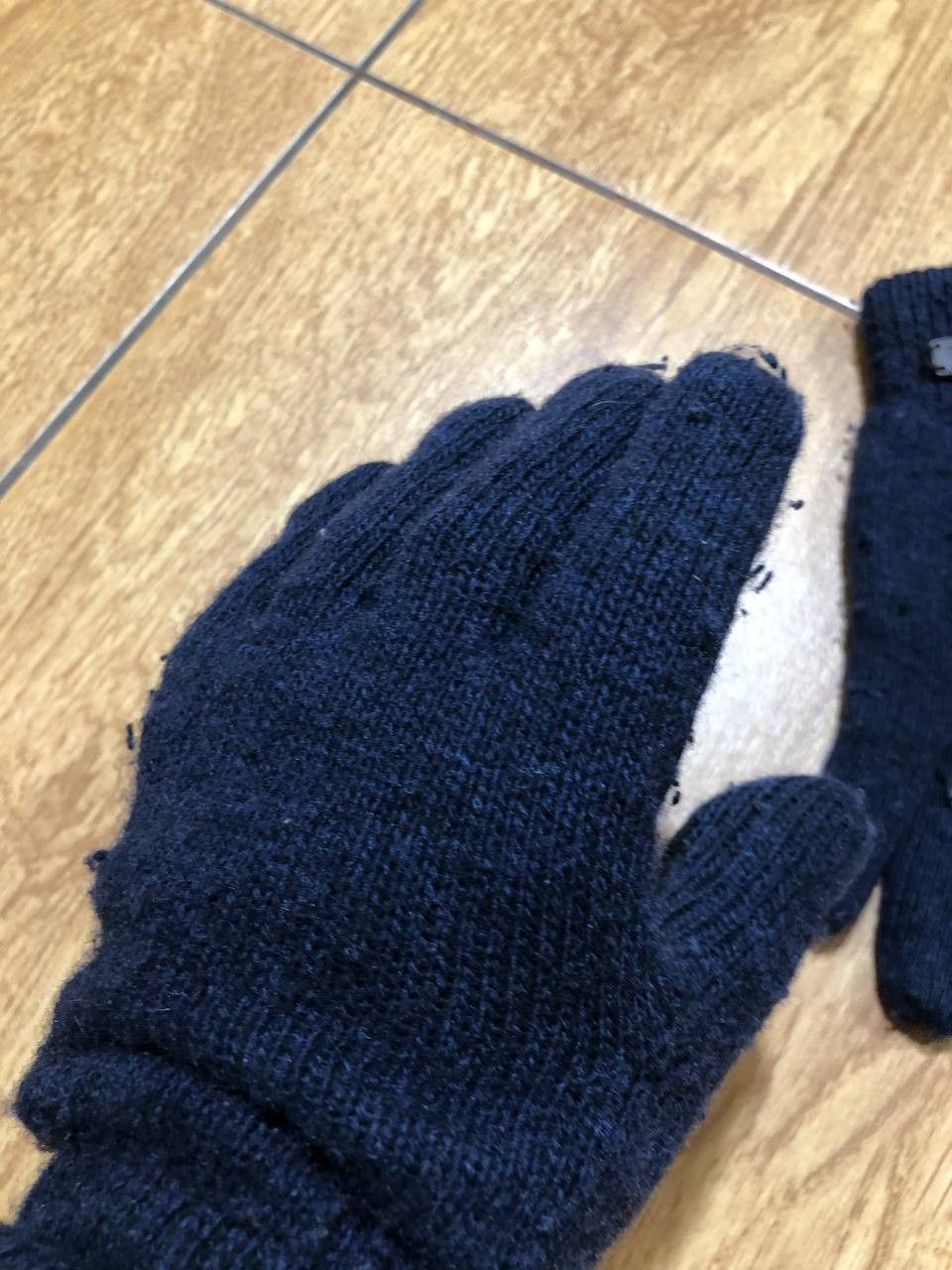 Barbour Vintage blue Barbour logo gloves luxury Y2K Streetwear Size ONE SIZE - 18 Thumbnail