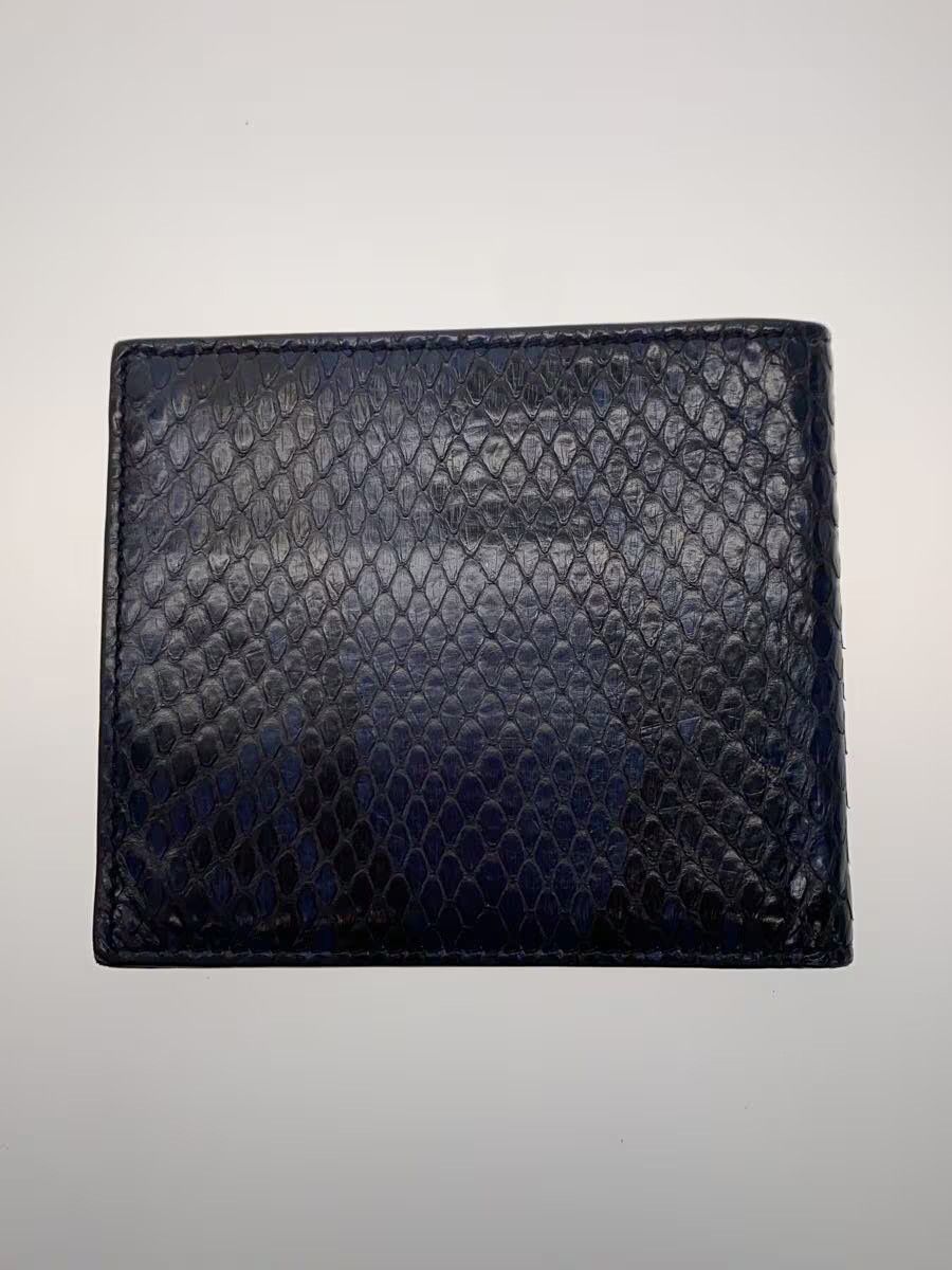 Fendi Fendi Leather Bi-Fold Wallet Blue Animal Print Size ONE SIZE - 2 Thumbnail