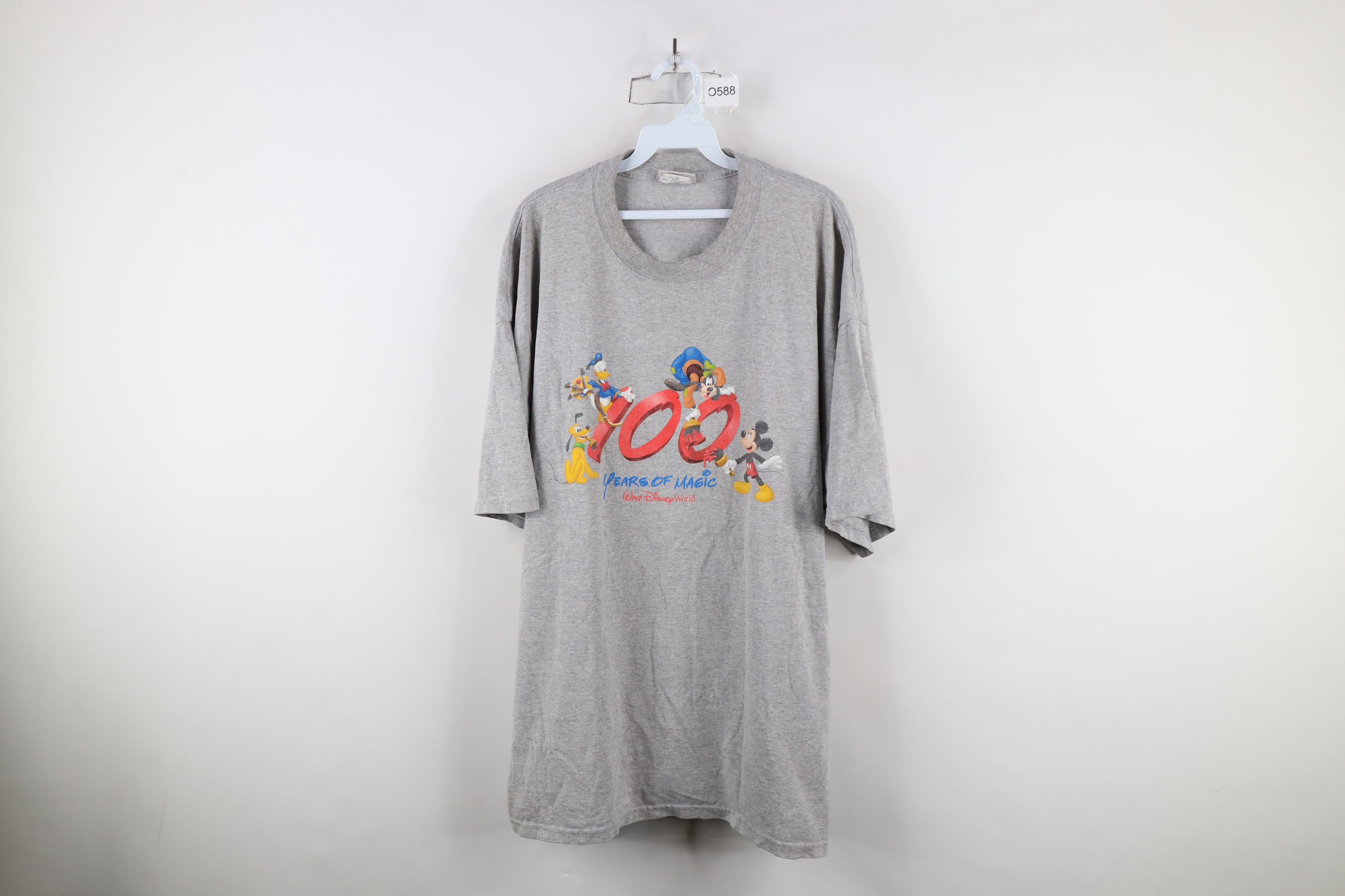 Disney × Vintage Vintage Y2K Disney Magic Walt Disney World T-Shirt Gray Size US XL / EU 56 / 4 - 1 Thumbnail