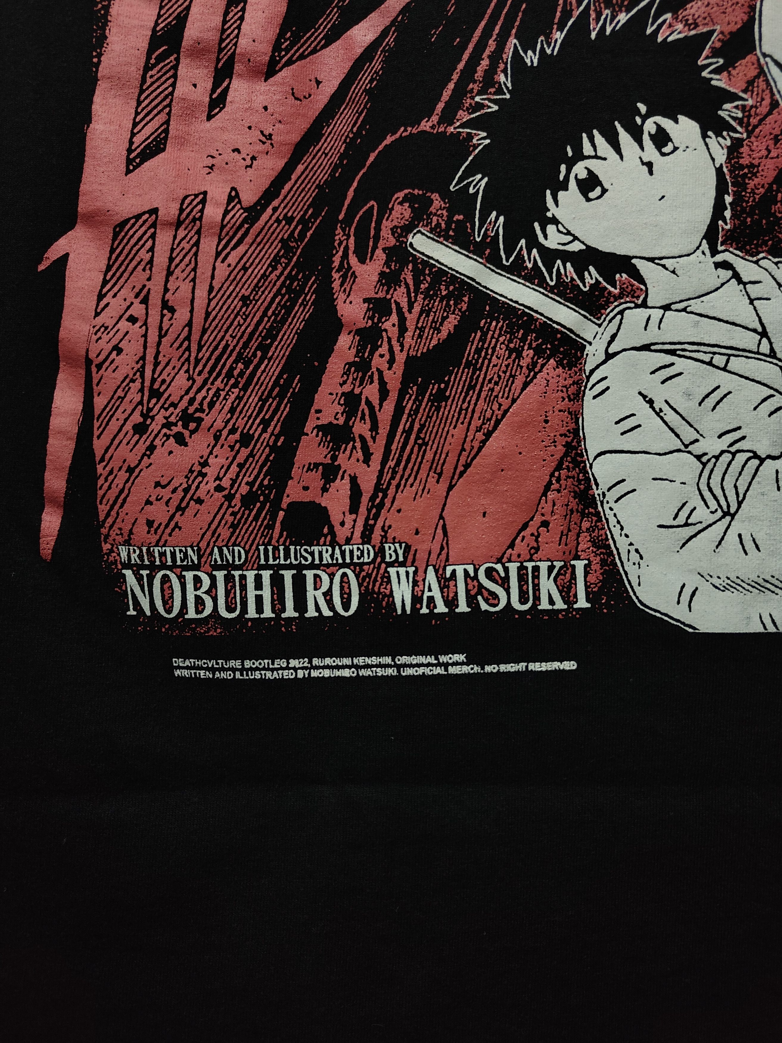 Anime Samurai X Kenshin Himura T-shirt Size US XL / EU 56 / 4 - 9 Thumbnail
