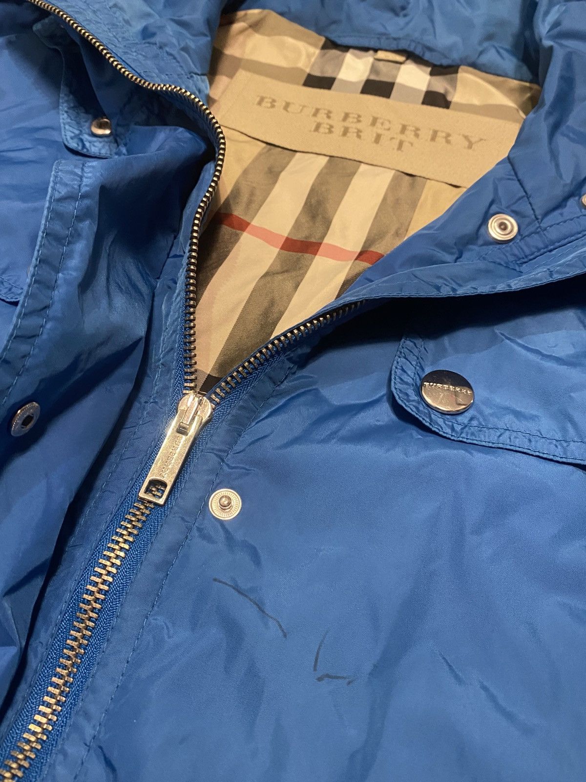 Burberry Burberry Brit Blue Jacket Size M / US 6-8 / IT 42-44 - 3 Thumbnail