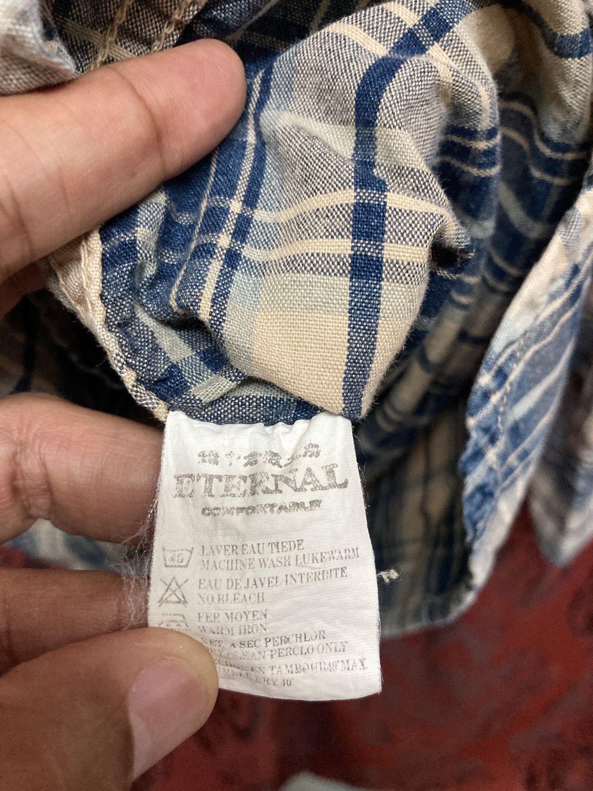 Designer × Eternal × Japanese Brand Eternal flannel button up Size US L / EU 52-54 / 3 - 3 Thumbnail