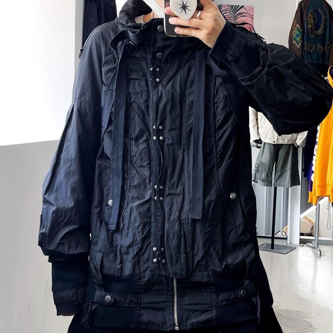 Le Grande Bleu (L.G.B.) 2000s Tankus Post Apocalyptic Survival Bondage Bono Jacket Size US M / EU 48-50 / 2 - 2 Thumbnail
