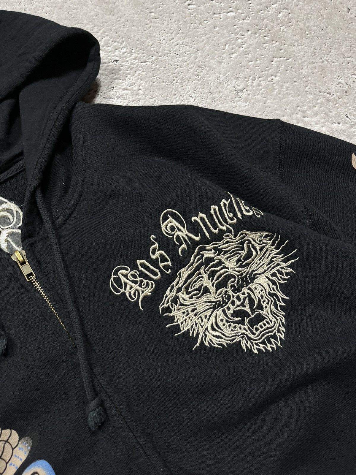 Ed Hardy Ed Hardy XL Zip Hoodie Made in USA with Embroidered Logos Size US XL / EU 56 / 4 - 6 Thumbnail