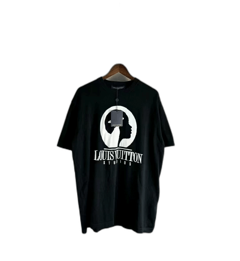 Louis Vuitton Louis Vuitton Black Knit Short Sleeve TShirt-2506 Size US XL / EU 56 / 4 - 1 Thumbnail