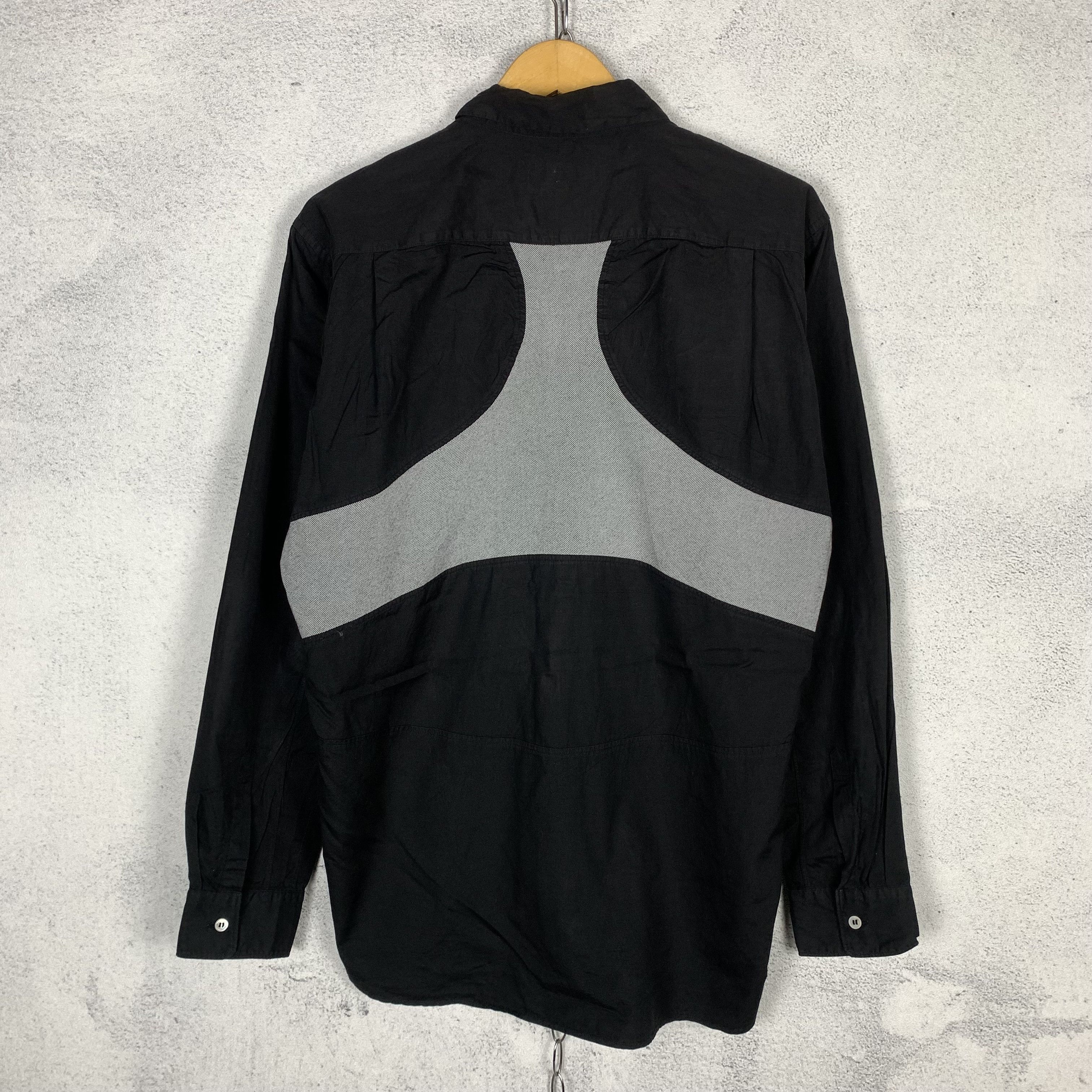 Comme des Garcons CDG Homme Deux Shirt Black Size US M / EU 48-50 / 2 - 4 Thumbnail