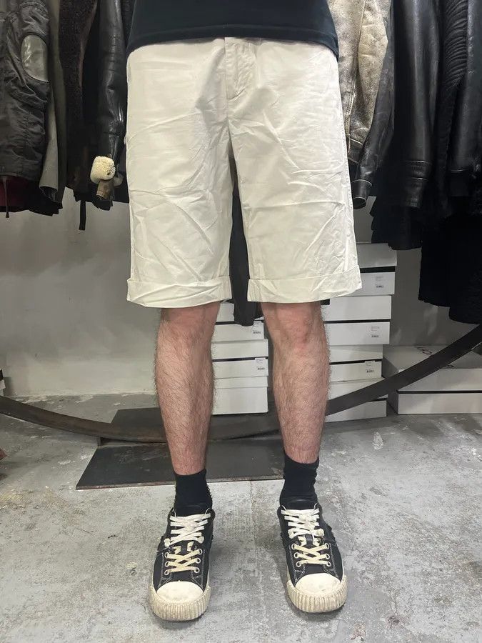 Prada × Vintage SS2007 Prada Light Beige Simple Shorts Size US 30 / EU 46 - 3 Thumbnail