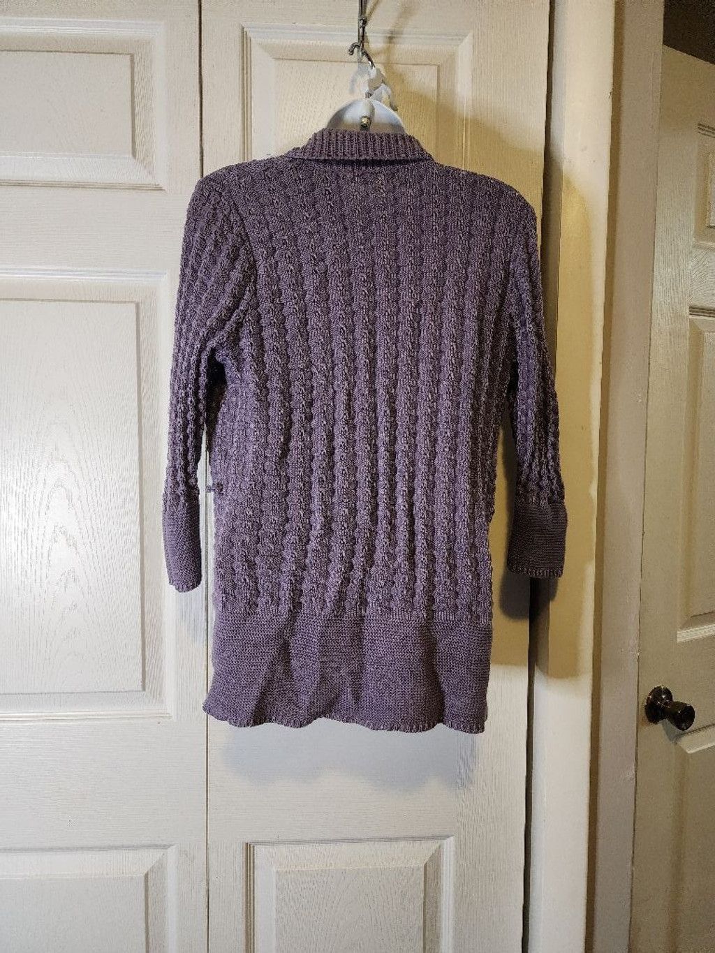 Other Dressbarn Purple Cardigan Size XS / US 0-2 / IT 36-38 - 5 Thumbnail