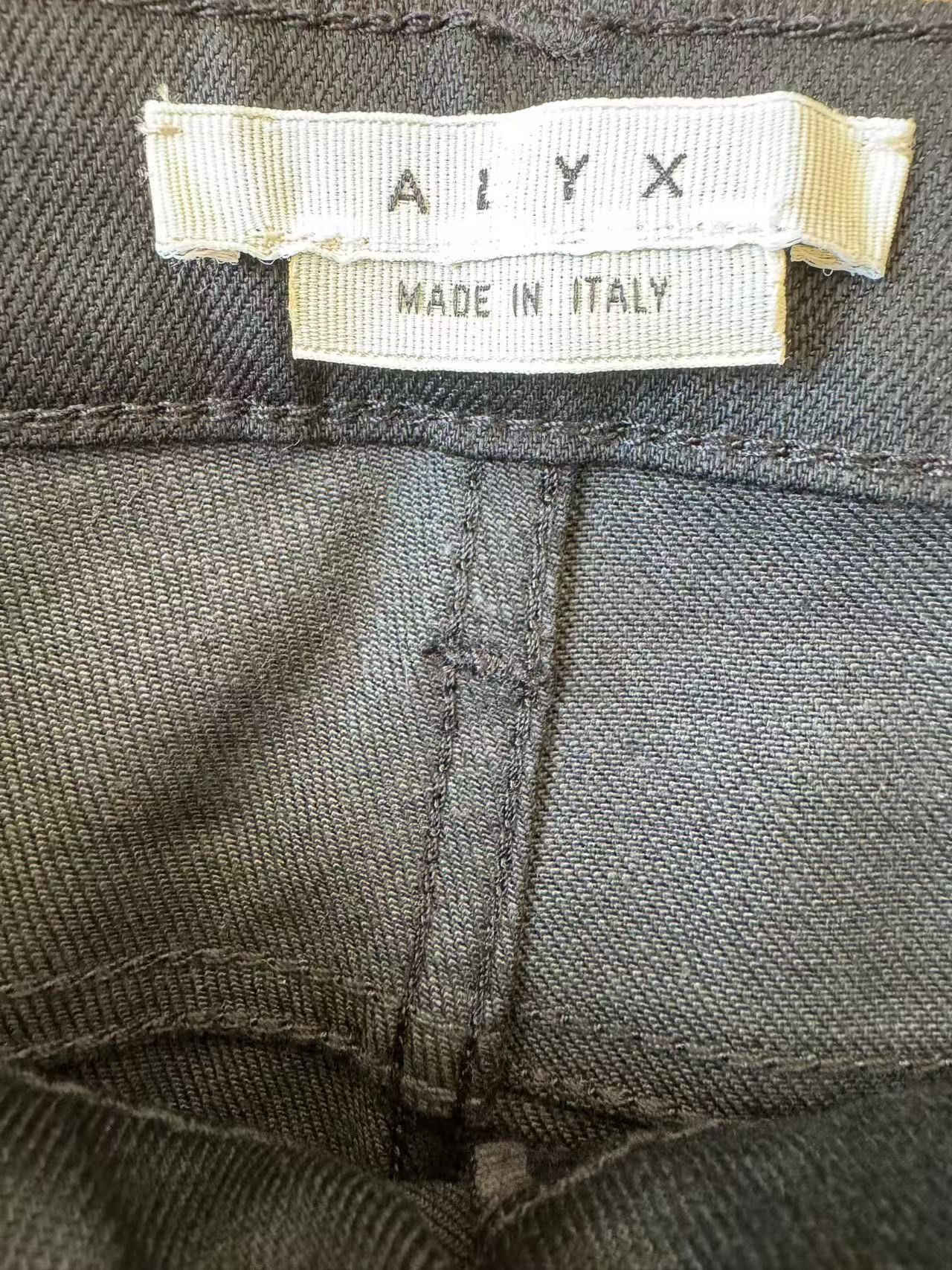 1017 ALYX 9SM Alyx Zip Slim Jean Black Size 26 Size 26" / US 2 / IT 38 - 10 Thumbnail