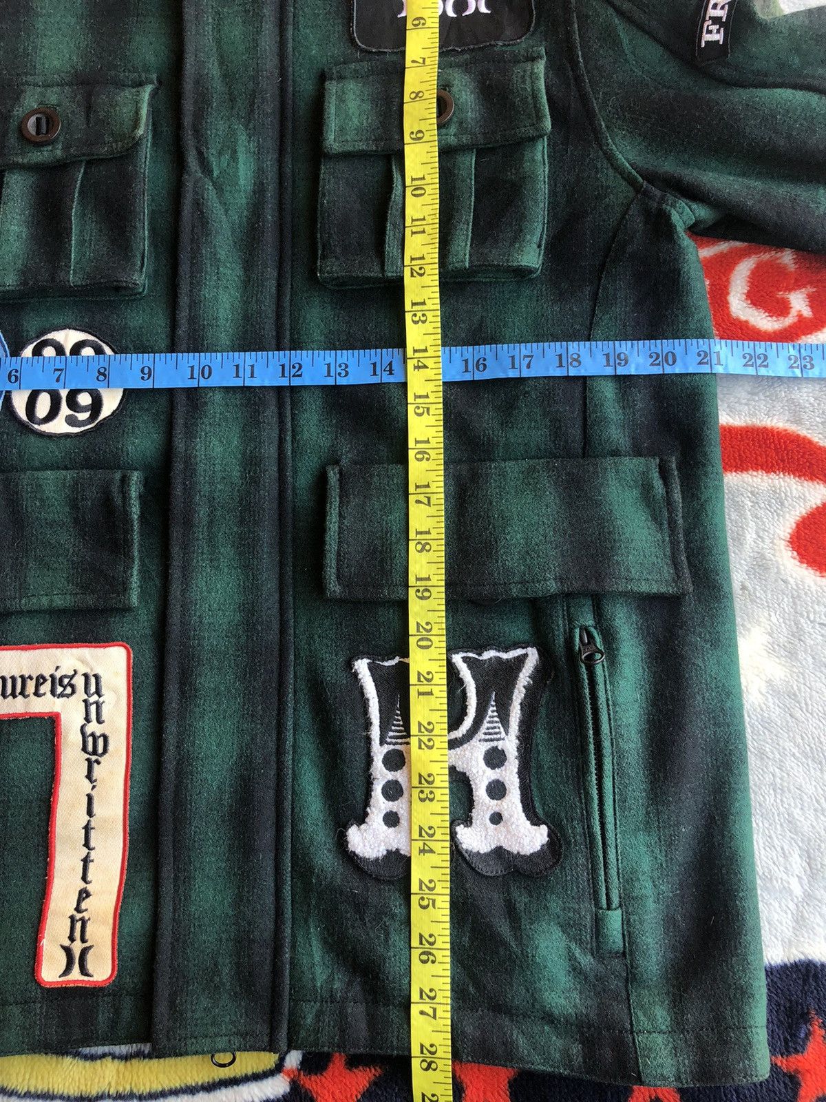 Hurley × If Six Was Nine × Japanese Brand Vintage Hurley 1999 Costa Mesa Wool Hoodie Jacket Size US M / EU 48-50 / 2 - 13 Thumbnail