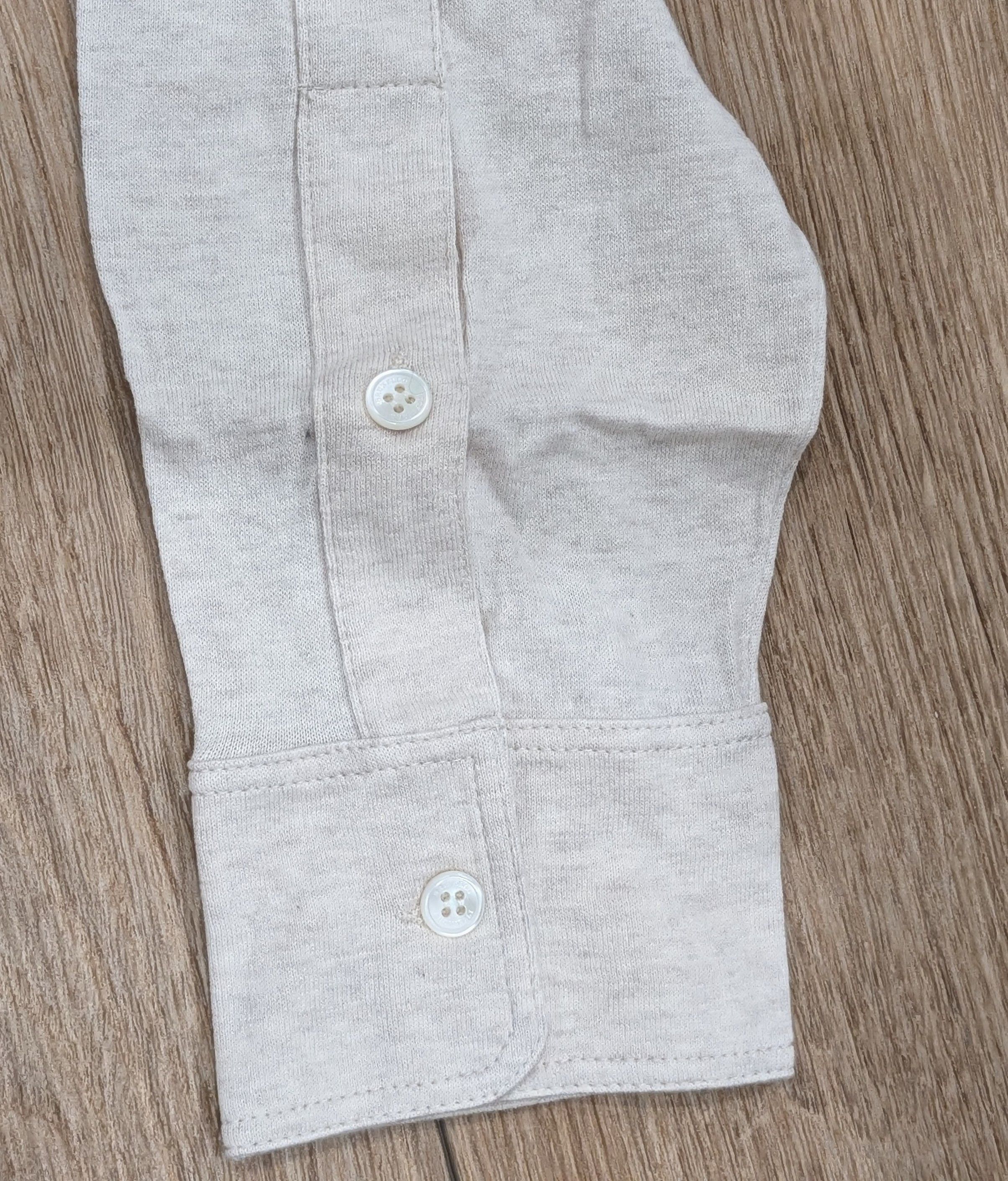 Brunello Cucinelli Brunello Cucinelli Cotton LS Button Up Shirt Oatmeal 50 Size US M / EU 48-50 / 2 - 5 Thumbnail