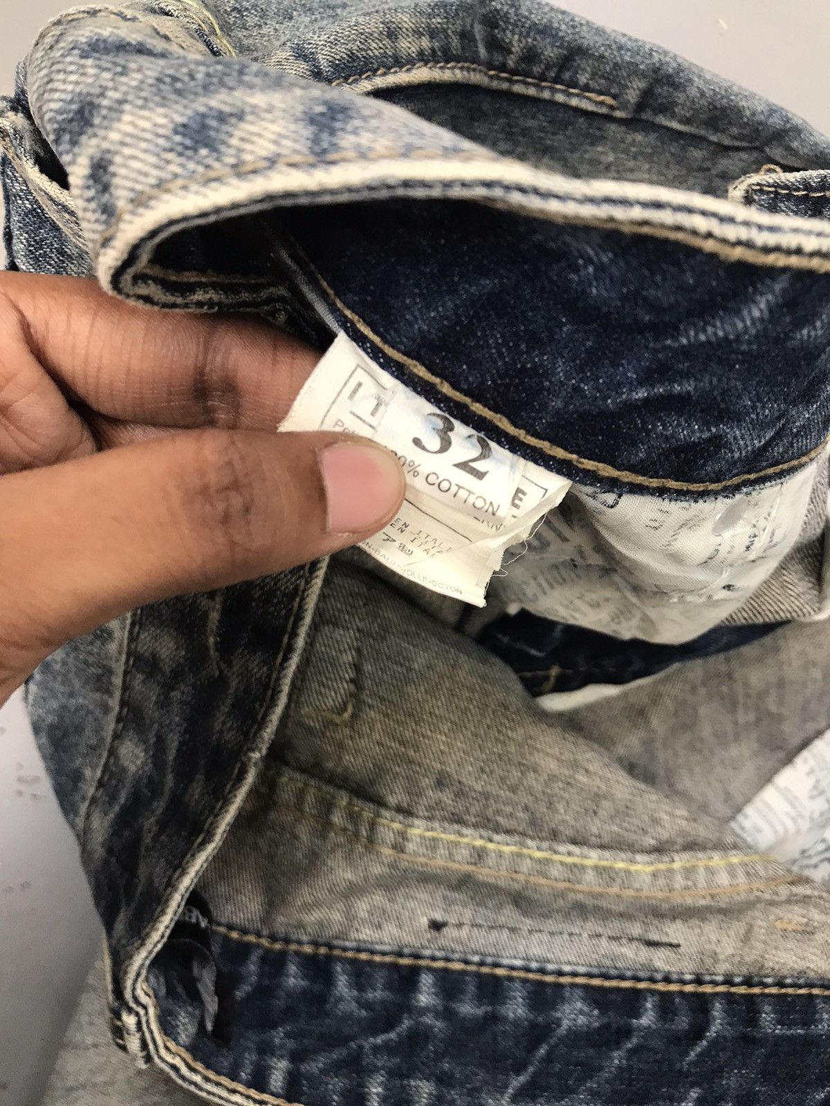 Dolce & Gabbana Vintage faded dolce & gabbana distressed denim Size US 34 / EU 50 - 9 Thumbnail